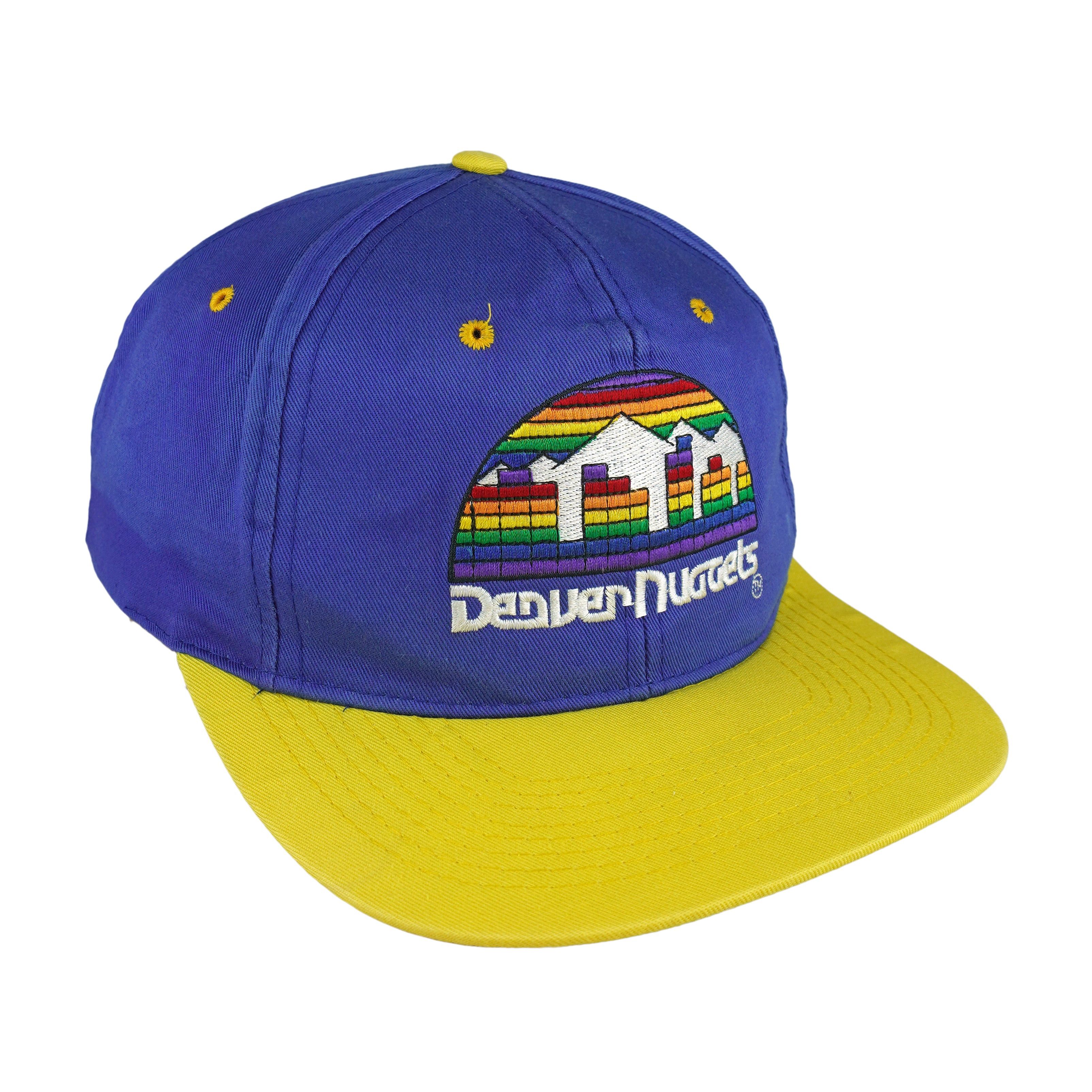 Drew Pearson NBA - Denver Nuggets Embroidered Snapback Hat 1990s Size ONE SIZE - 2 Thumbnail