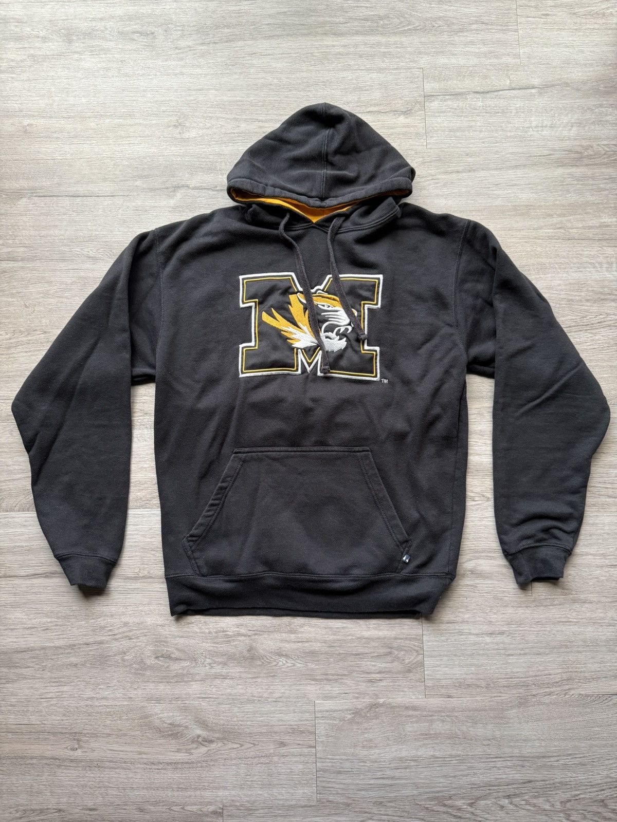 Vintage Vintage Mizzou Missouri College University Hoodie Sweatshirt Size US M / EU 48-50 / 2 - 1 Thumbnail