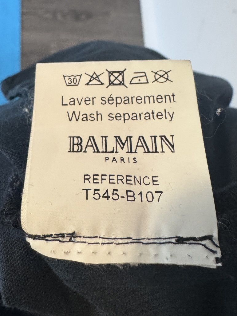 Balmain SS10 Navy Blue Corduroy Pants by Christophe Decarnin Size US 30 / EU 46 - 5 Thumbnail
