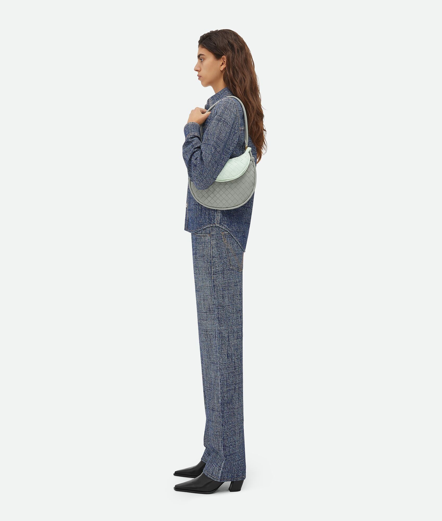 Bottega Veneta o1lf3ng10525 Size: OS / Small Gemelli Bag Agate Grey/Glacier Size ONE SIZE - 8 Thumbnail