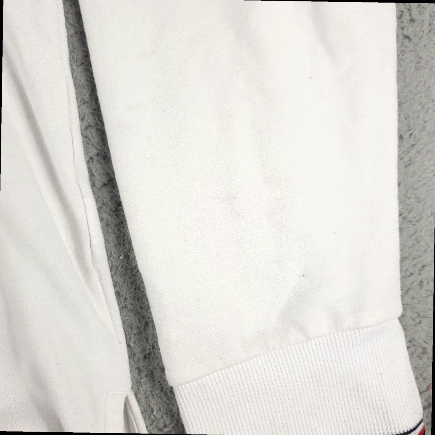 Tommy Hilfiger Tommy Hilfiger Pullover Sweater Womens XL White Cotton Crew Neck Short Sleeve Regular Fit Size XL / US 12-14 / IT 48-50 - 6 Thumbnail