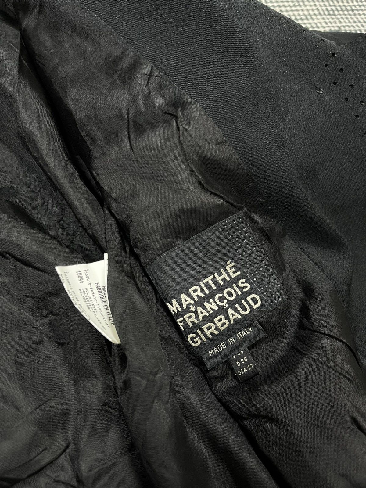 Marithe + Francois Girbaud Marithe Francois Girbaud MFG designer blazer jacket Size M / US 6-8 / IT 42-44 - 6 Thumbnail