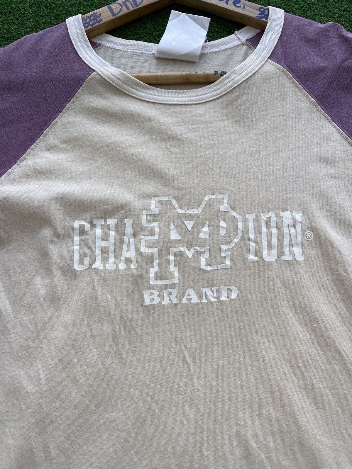 Japanese Brand × MasterPiece × Vintage VINTAGE MASTERPIECE RAGLAN SPELLOUT VERY RARE Size US L / EU 52-54 / 3 - 10 Thumbnail
