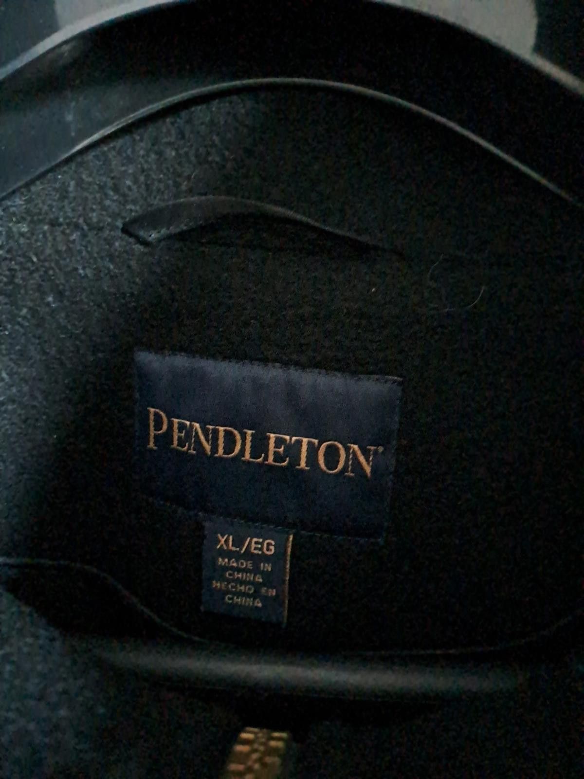 Pendleton Pendleton Blanket Coat Wool Checked Mens Xl Chore Size US XL / EU 56 / 4 - 4 Thumbnail