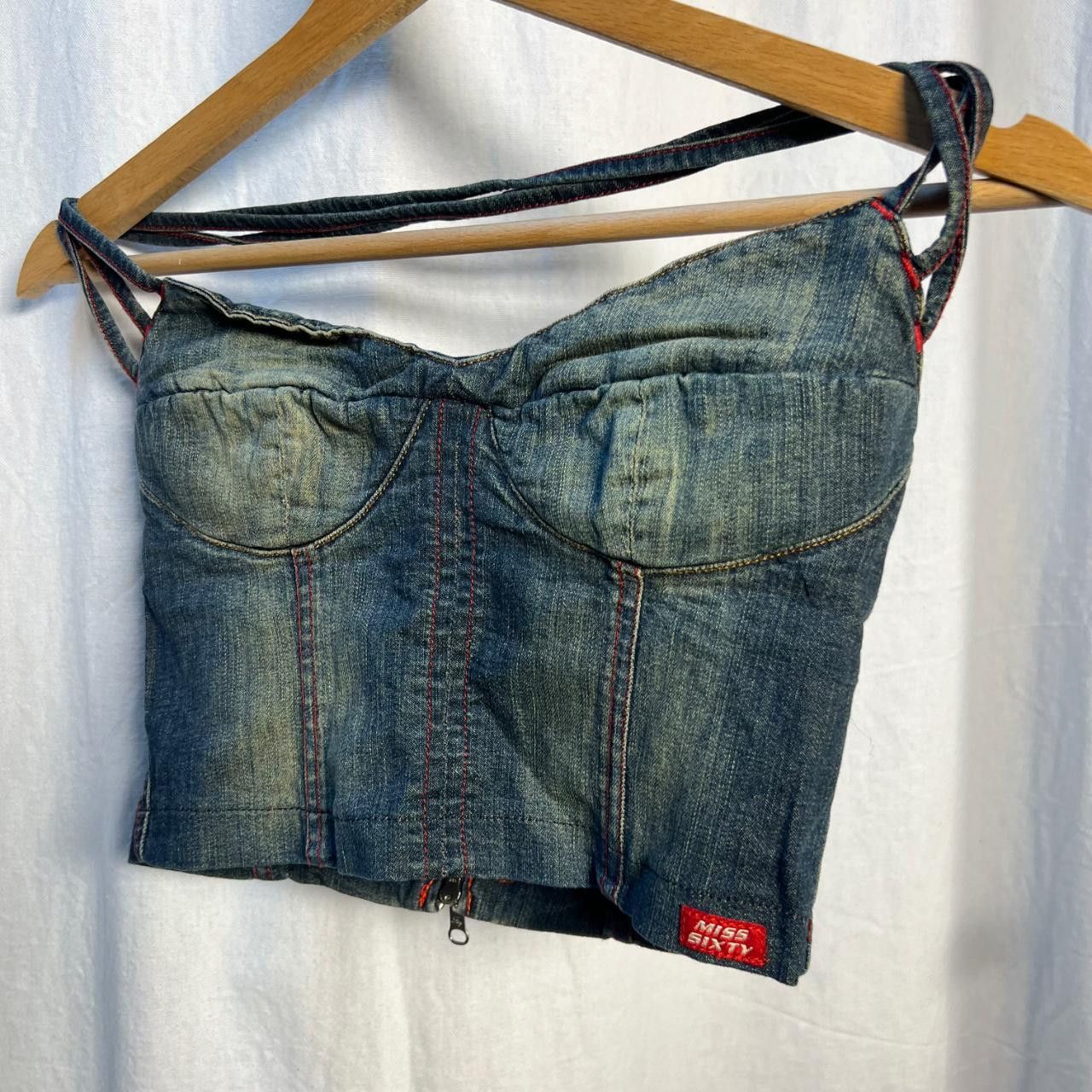 Miss Sixty Miss Sixty Women's Blue and Navy Crop-top Size S / US 4 / IT 40 - 5 Thumbnail