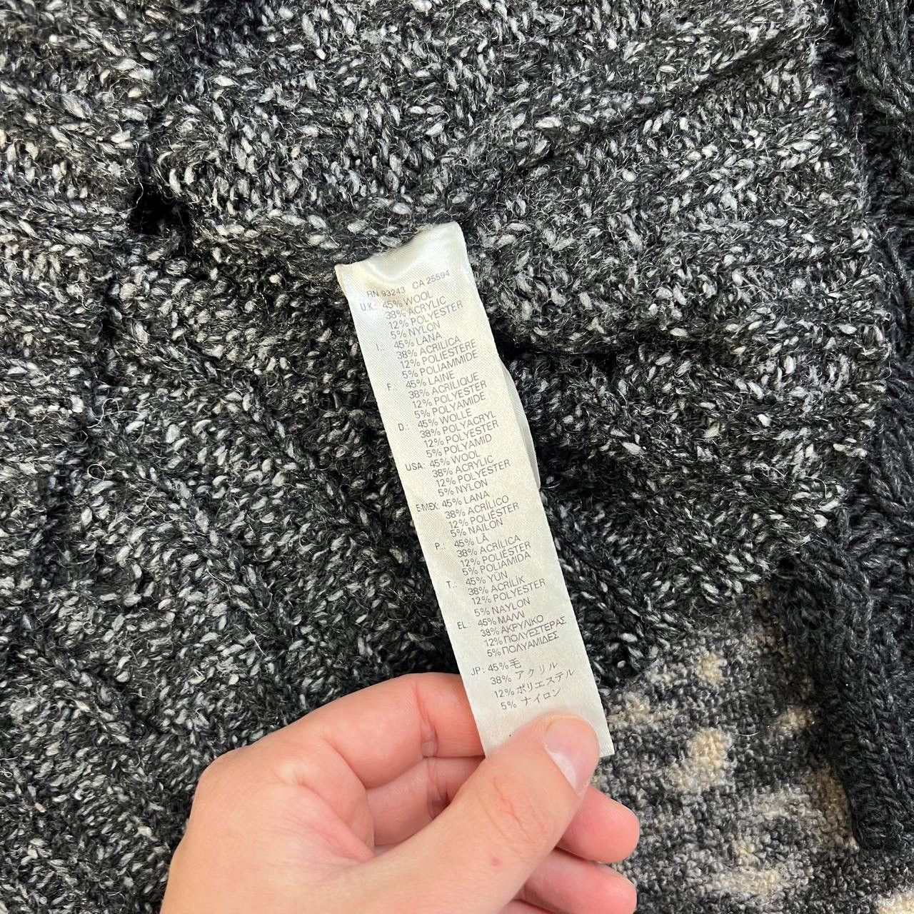 Diesel Diesel Vintage Luxury Mini Logo Cable Knit Wool Sweater Size US L / EU 52-54 / 3 - 5 Thumbnail
