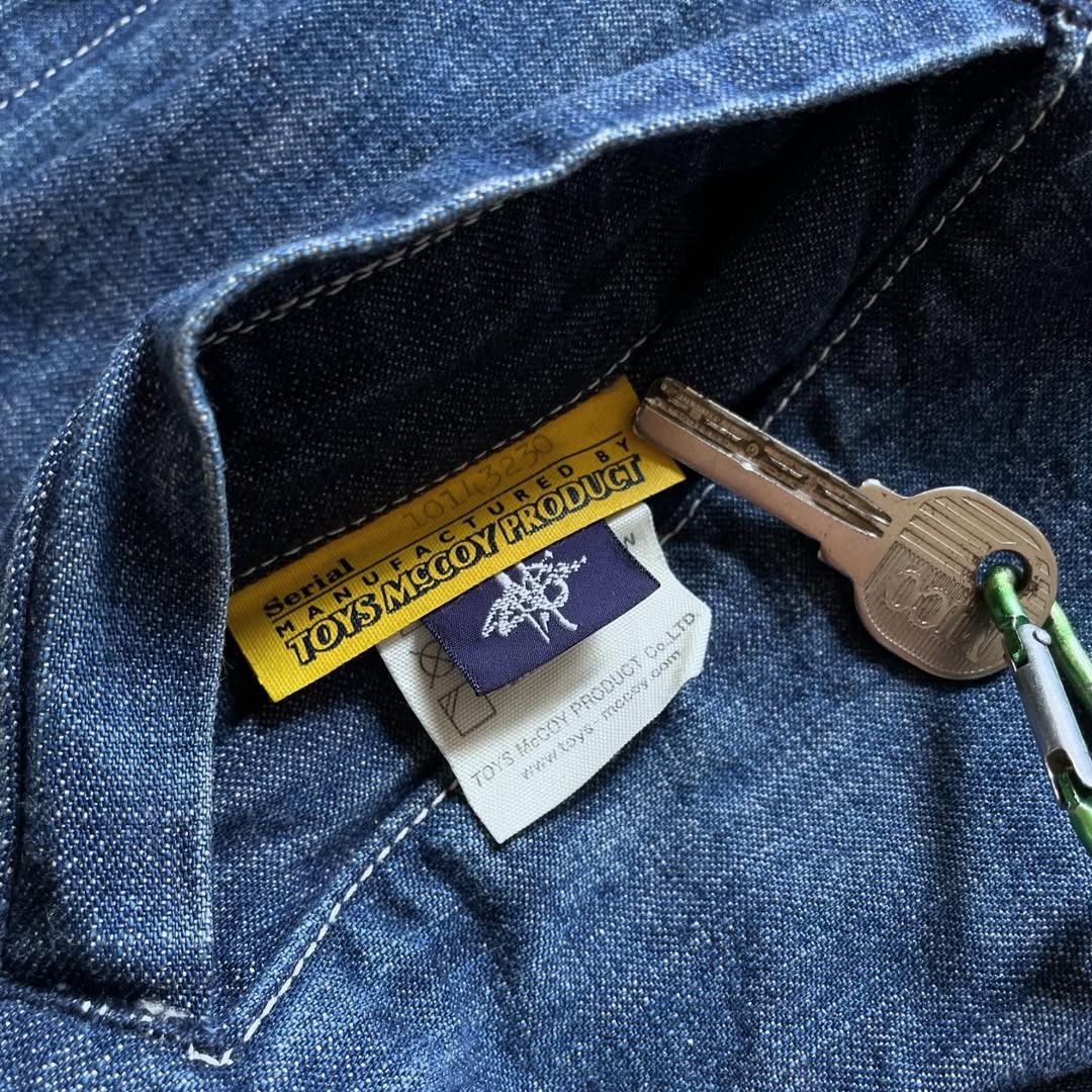 TOYS McCOY 🔥HOT ITEM🔥TOYS McCOY - 10oz Denim Utility Jacket Size US S / EU 44-46 / 1 - 9 Thumbnail