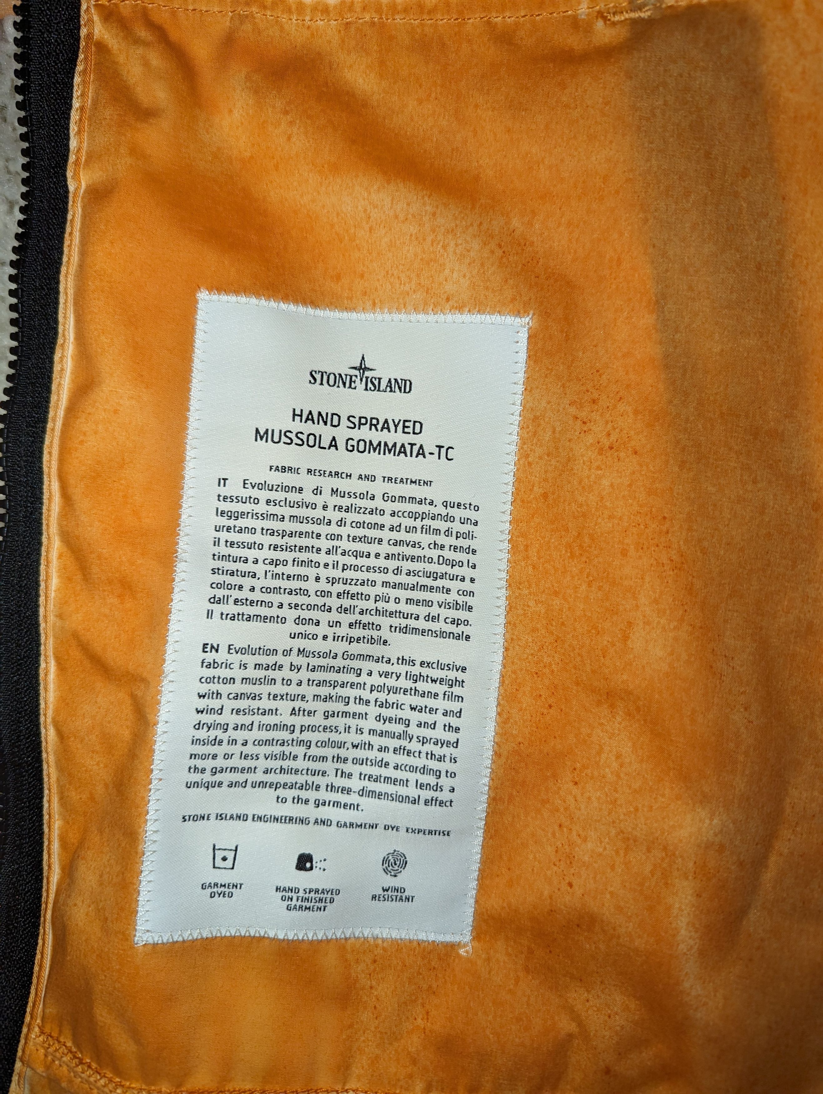 Stone Island STONE ISLAND Spray Paint Jacket Size US S / EU 44-46 / 1 - 3 Thumbnail
