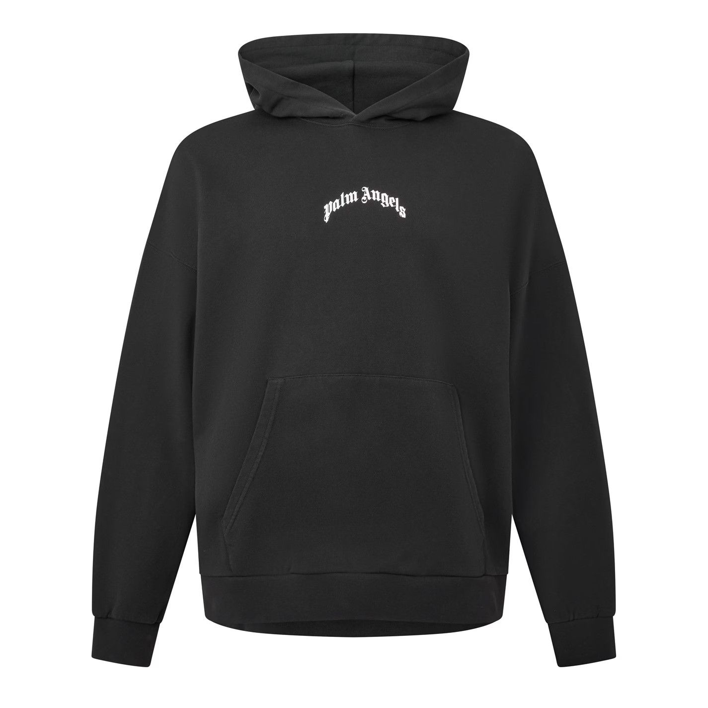 Palm Angels o1g2r1mq0426 Gothic Logo Hoodie in Black Size US XS / EU 42 / 0 - 1 Thumbnail