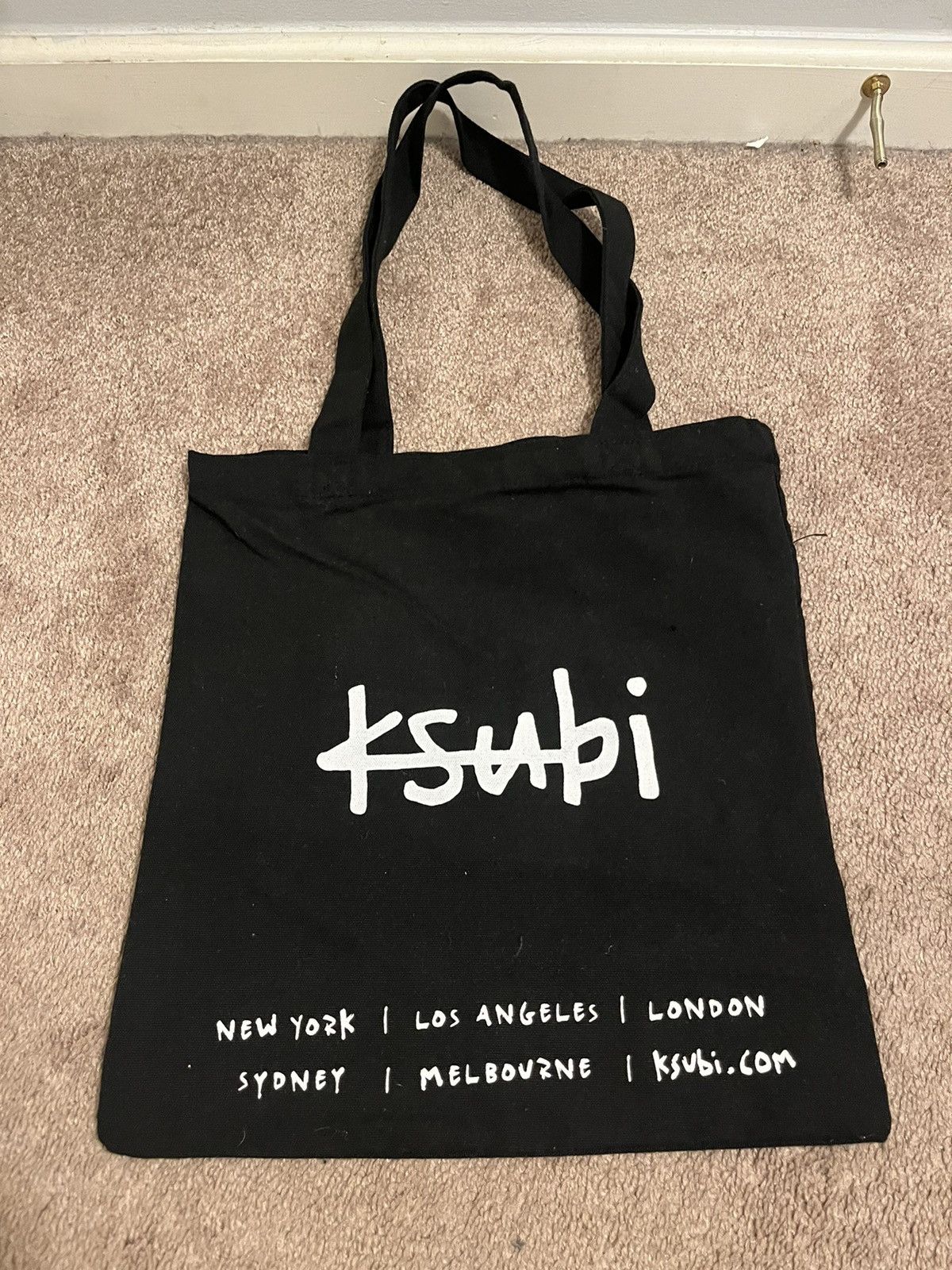 Ksubi Ksubi Logo Tote Bag Size ONE SIZE - 1 Thumbnail