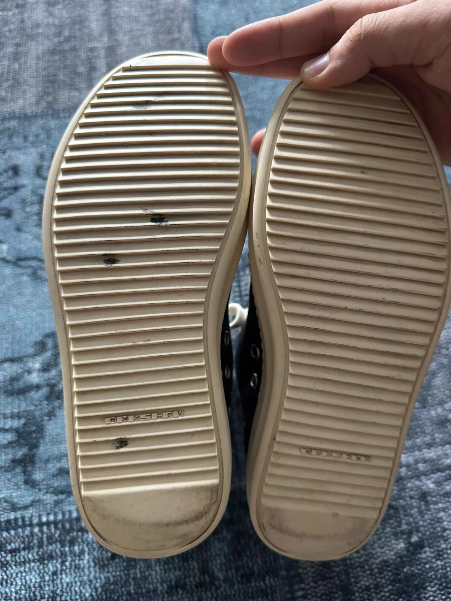 Rick Owens Rick Owens DRKSHDW Big Converse 37.5 Good Condition Size US 7 / IT 37 - 6 Thumbnail