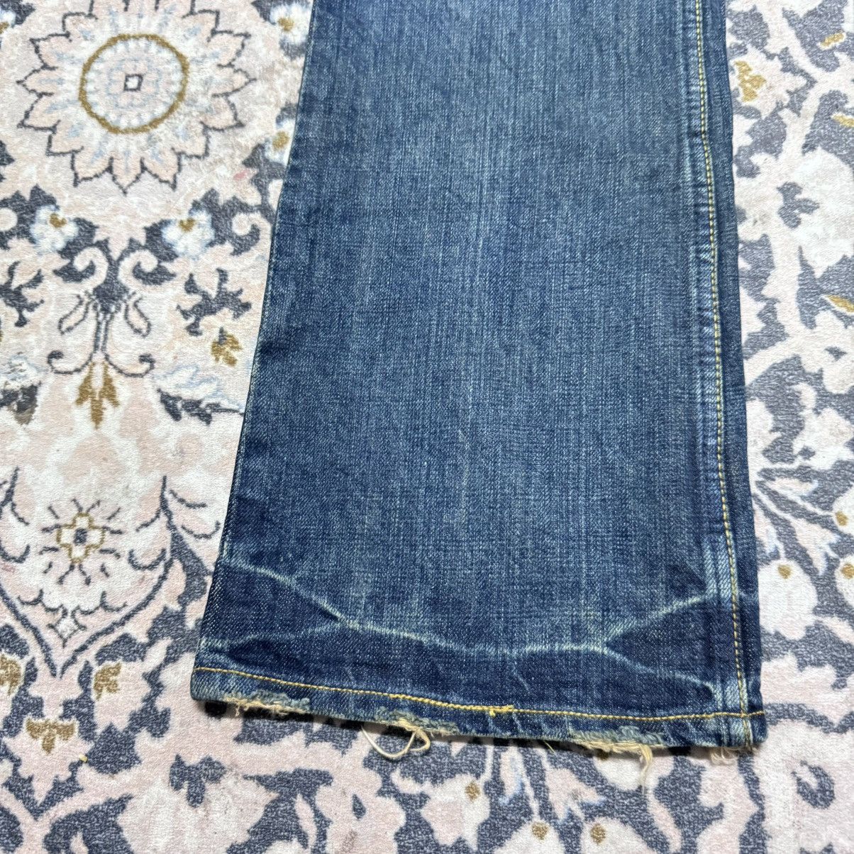 Japanese Brand Sergeant Salute + LZG Denim Flare Jeans Studded Hysteric Size US 33 - 9 Thumbnail