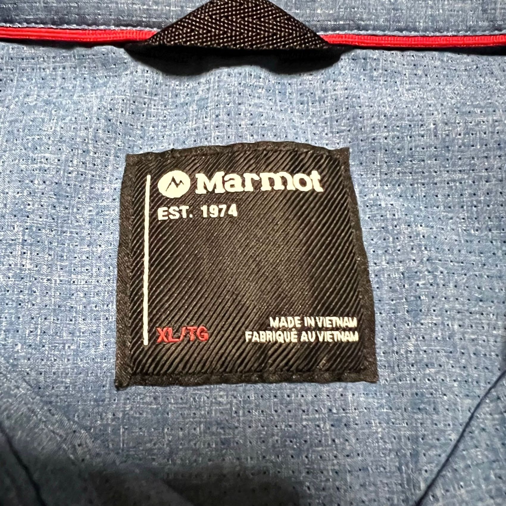 Marmot Marmot Shirt Mens XL Blue Performance Short Sleeve Button Outdoor Size US XL / EU 56 / 4 - 7 Thumbnail
