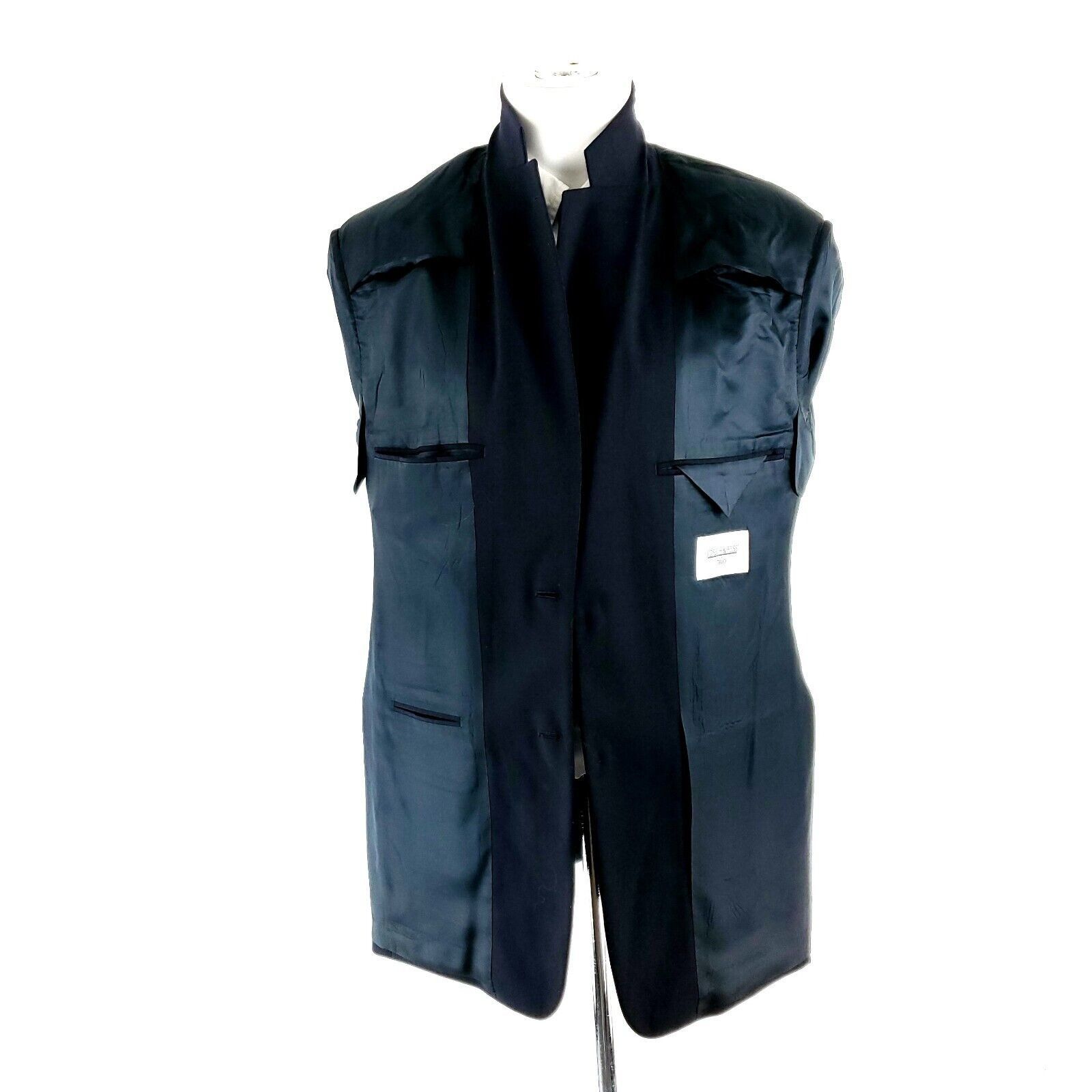 Joseph & Feiss Joseph Feiss Trio Wool 2 Button Blazer 40L Blue Size 40L - 9 Thumbnail