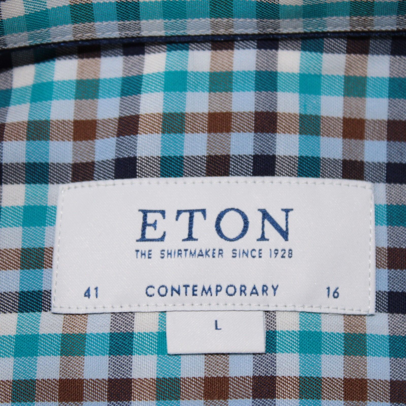 Eton Eton New with tags Shirt Size L US In Blue Size US L / EU 52-54 / 3 - 8 Thumbnail