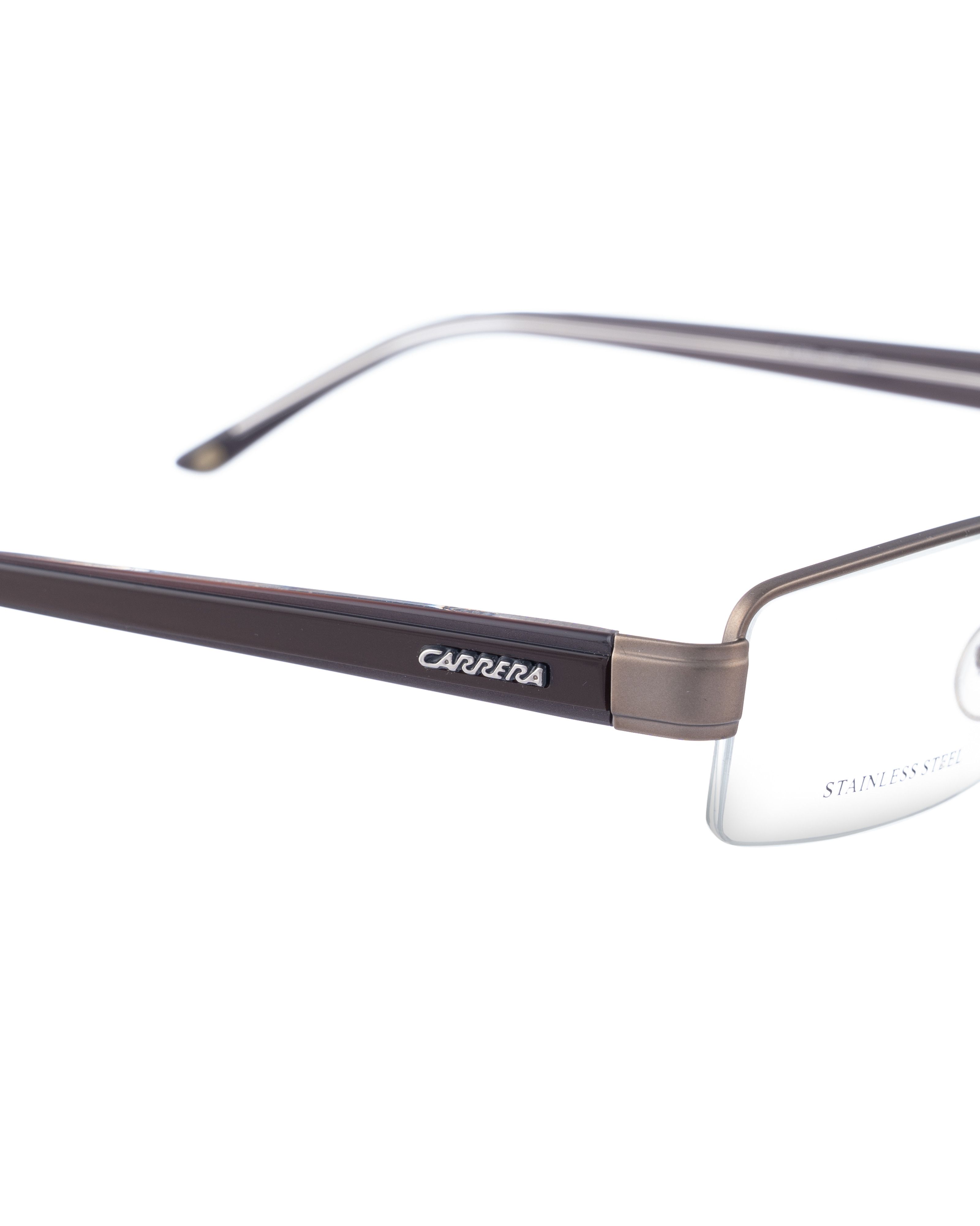 Carrera Carrera 90s Brown Steel Glasses with Black Temples Size ONE SIZE - 1 Thumbnail