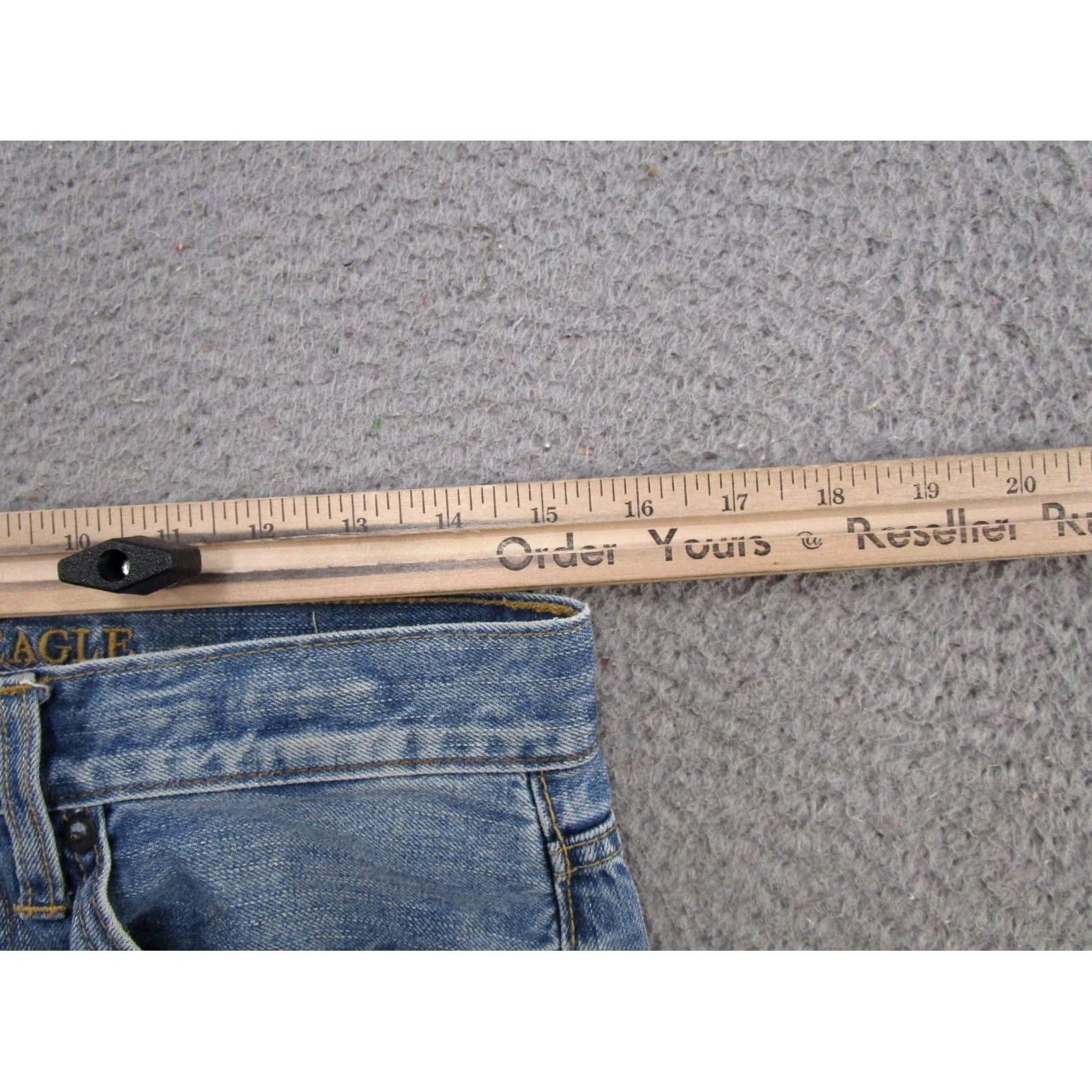 American Eagle Outfitters American Eagle Outfitters Jeans Mens Size 29x32 Blue Denim 5-Pocket Tapered Casual Cotton Pants Size US 29 - 7 Thumbnail