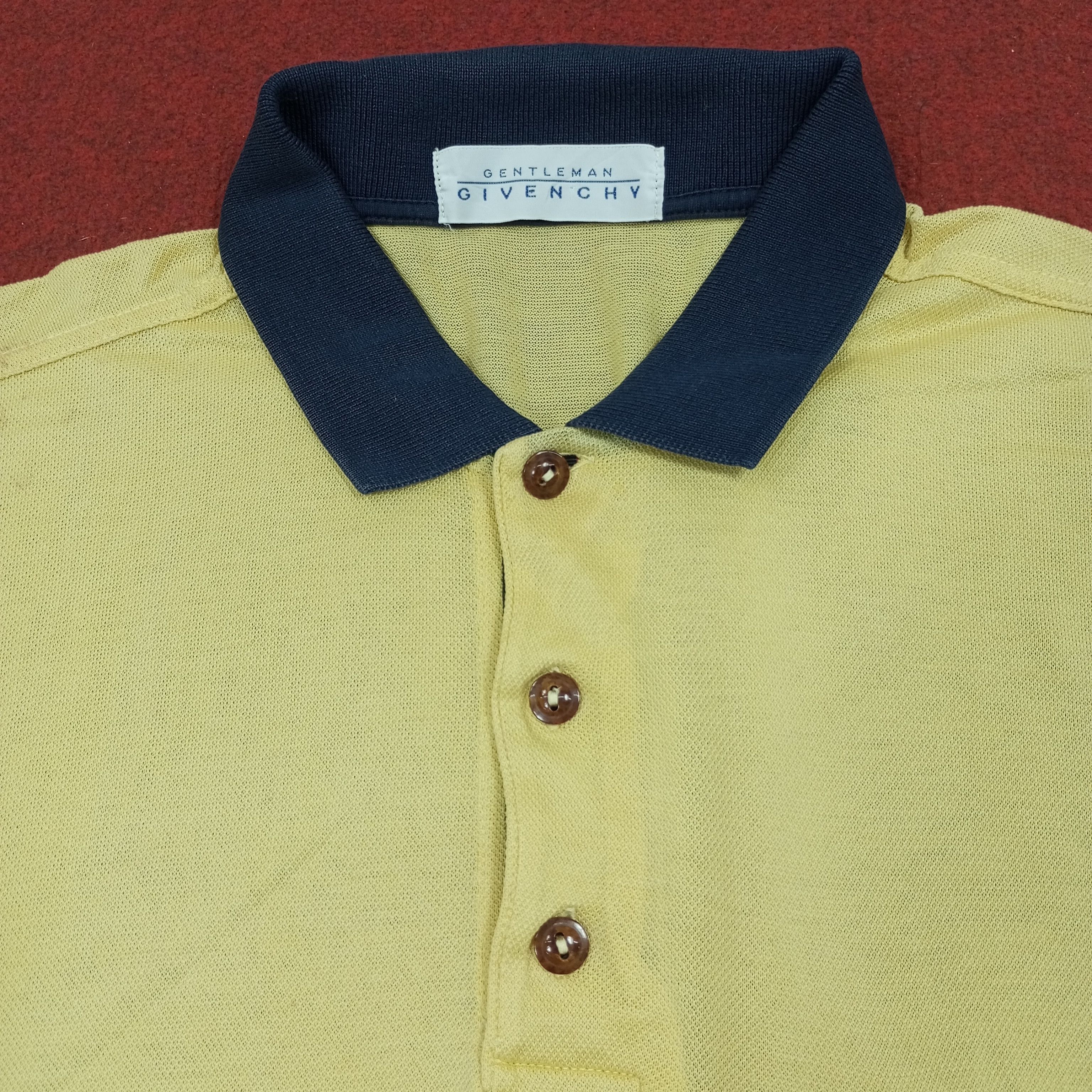 Givenchy × Vintage Gentlemen Givenchy Designer Brand Pocket Design Polos Size US XL / EU 56 / 4 - 4 Thumbnail