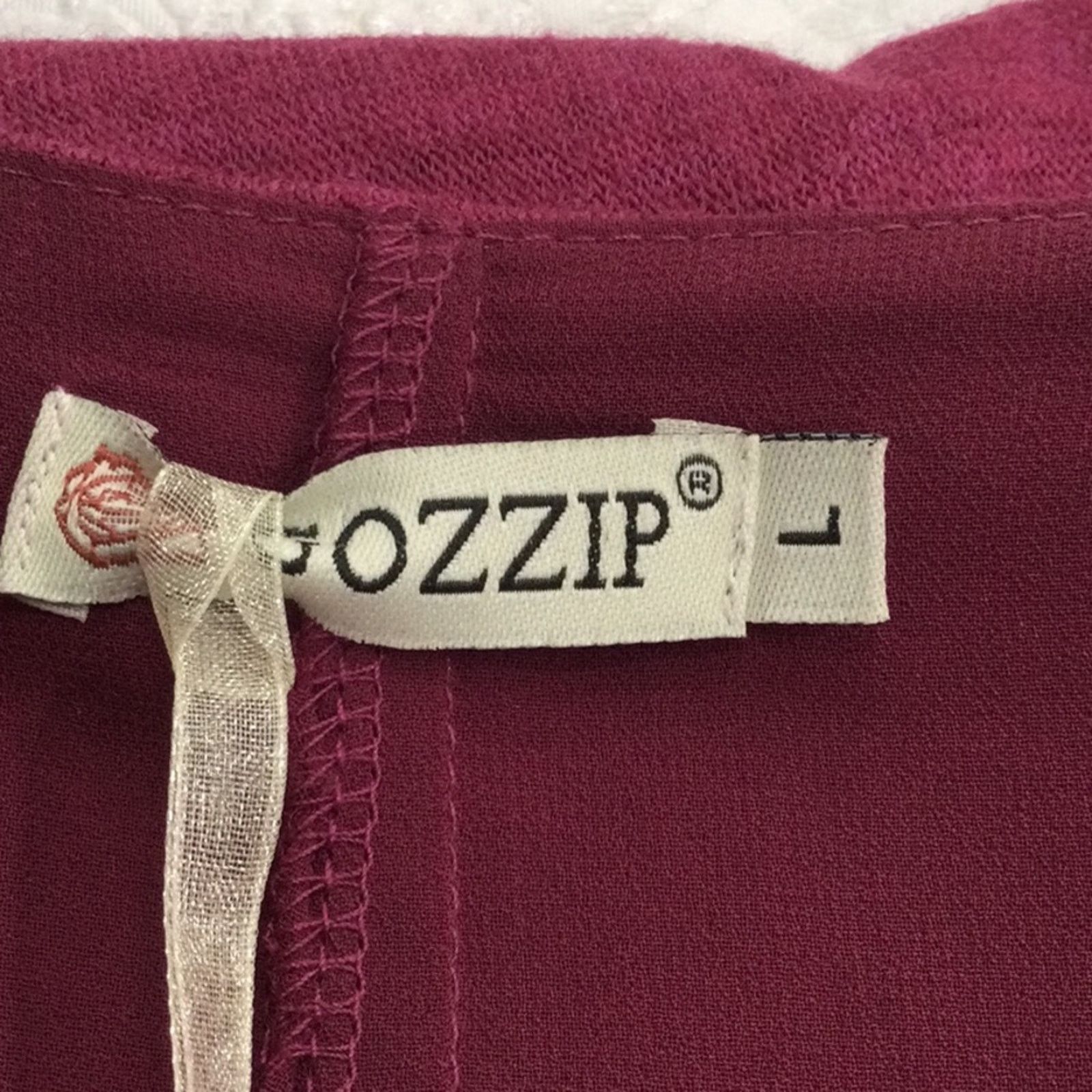 Other Gozzip Purple Long Sleeve Oversized Cardigan Jacket L NWT Size L / US 10 / IT 46 - 10 Thumbnail