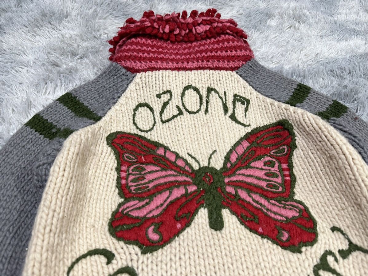 Hysteric Glamour 🔥Vintage Ozone Community Butterfly Cowichan Zip Up Sweater Size US S / EU 44-46 / 1 - 3 Thumbnail