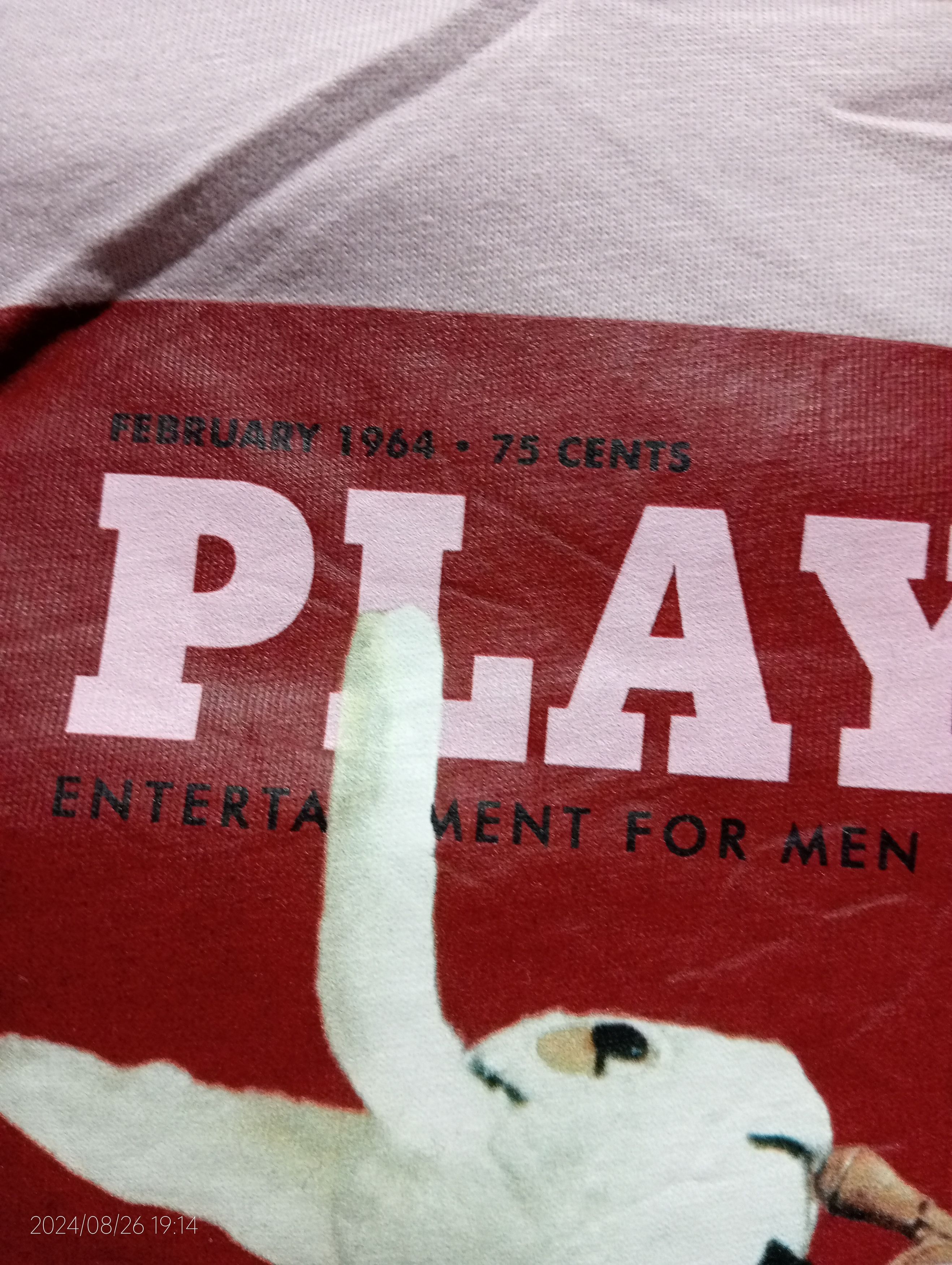 Playboy Vintage Playboy Magazine Feb 1964 Long Sleeve Tshirt Rare Size US M / EU 48-50 / 2 - 2 Thumbnail