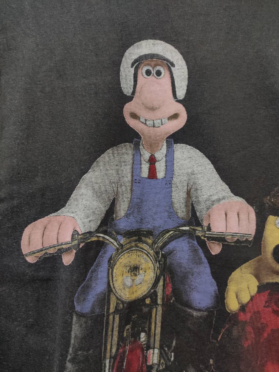 Cartoon Network Vtg 90's Wallace and Gromit x Mark&Spencer Movie T-Shirt Size US L / EU 52-54 / 3 - 3 Thumbnail