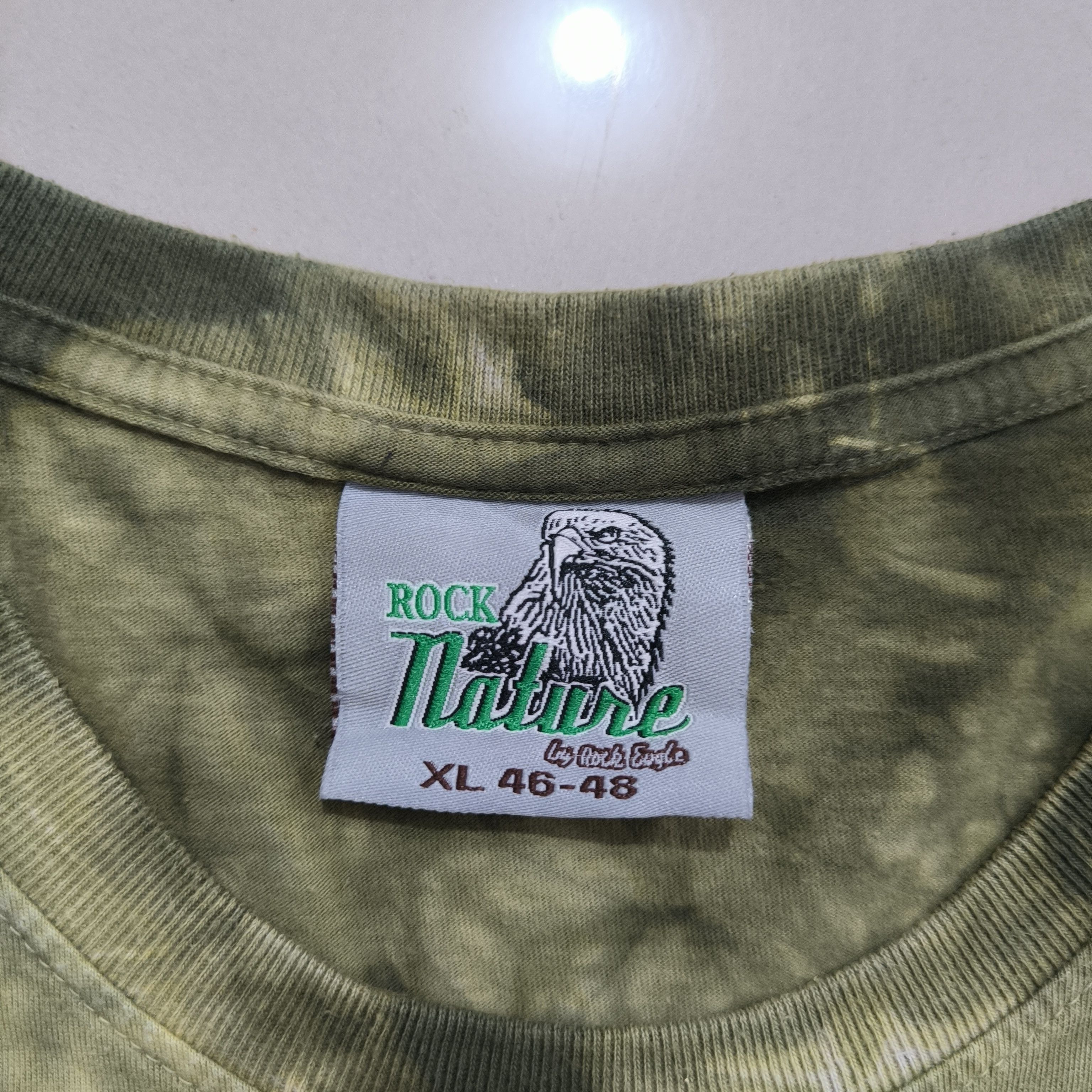 Vintage Vintage rock eagle bleach tshirt Size US L / EU 52-54 / 3 - 4 Thumbnail