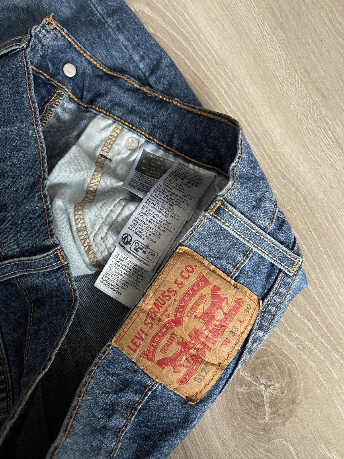 Levi's Levi’s 512 jeans men’s denim 30/30 Size US 30 / EU 46 - 14 Thumbnail