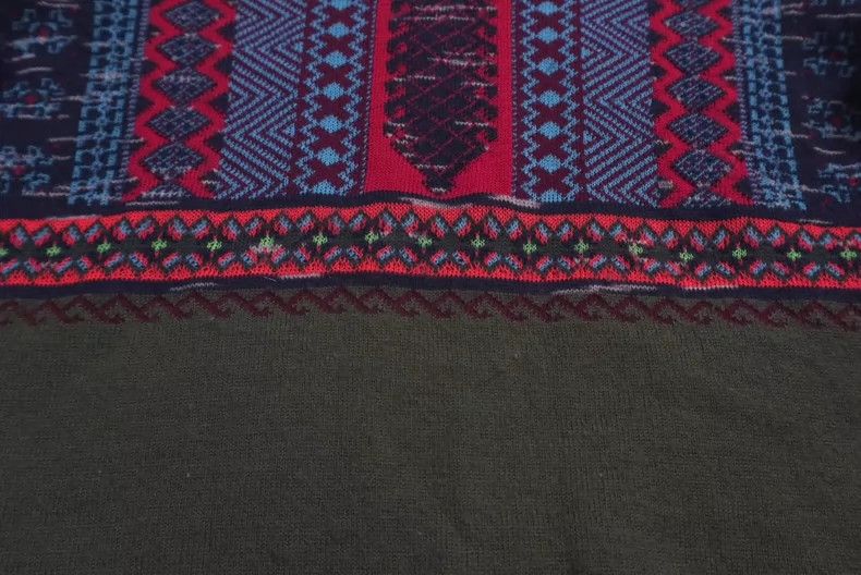 Kenzo KENZO 80's leather patchwork knit vintage Size M / US 6-8 / IT 42-44 - 9 Thumbnail