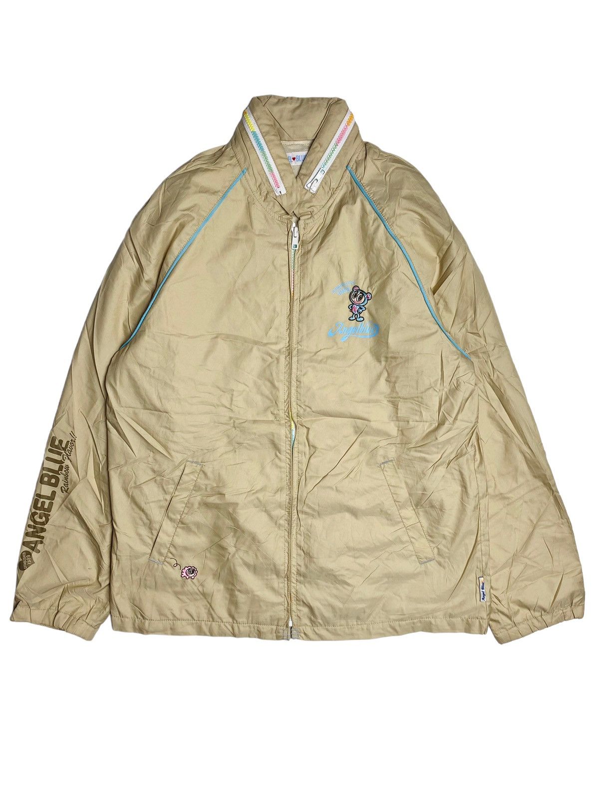 Angel Blue 2000s Angel Blue - Rainbow Zipper Jacket Size M / US 6-8 / IT 42-44 - 2 Thumbnail