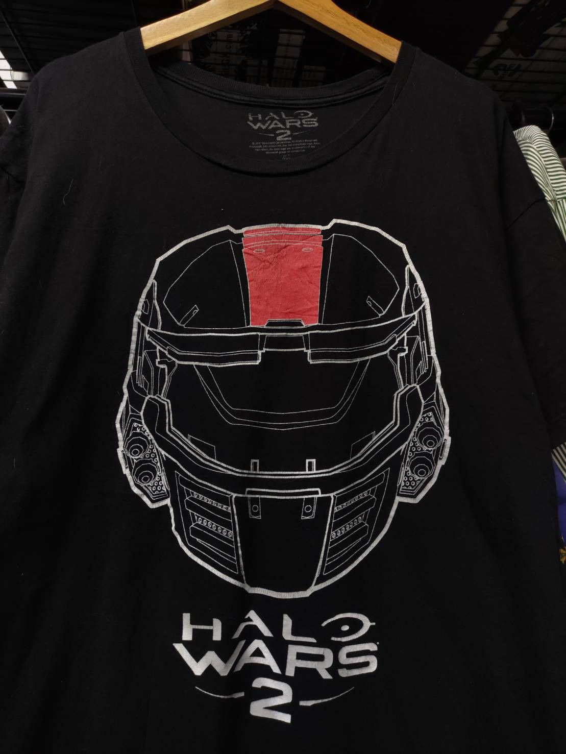Halo Halo Wars 2 " Spartan Helmet " Game Promo T-Shirt Size US XXL / EU 58 / 5 - 1 Thumbnail
