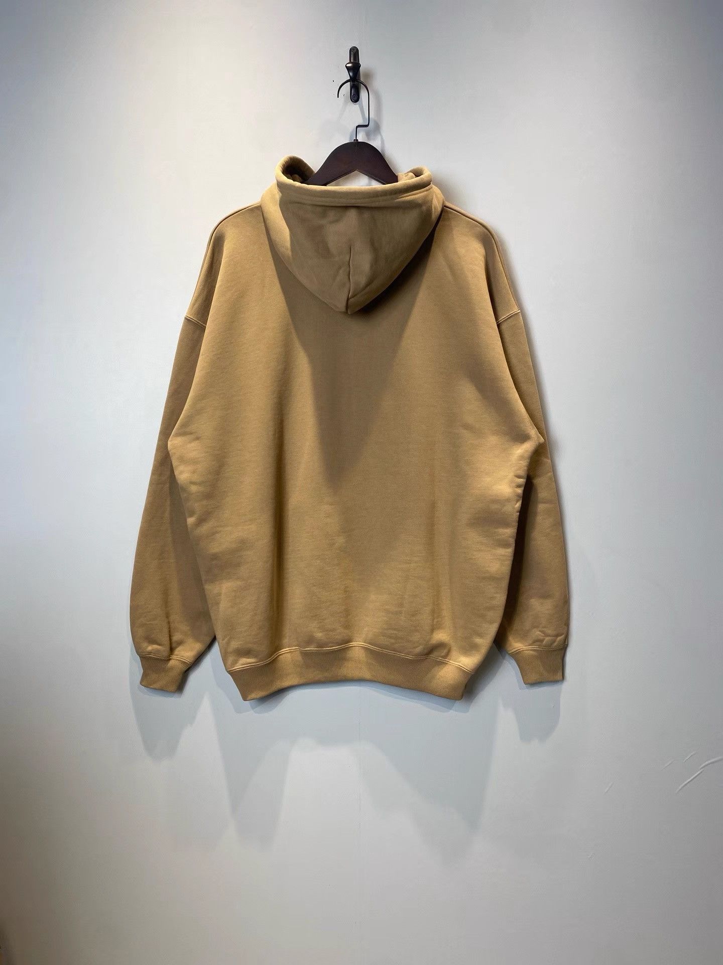 Balenciaga Balenciaga Khaki Hoodie with Crown, Wheat & Letter Print K36 Size XS / US 0-2 / IT 36-38 - 2 Thumbnail