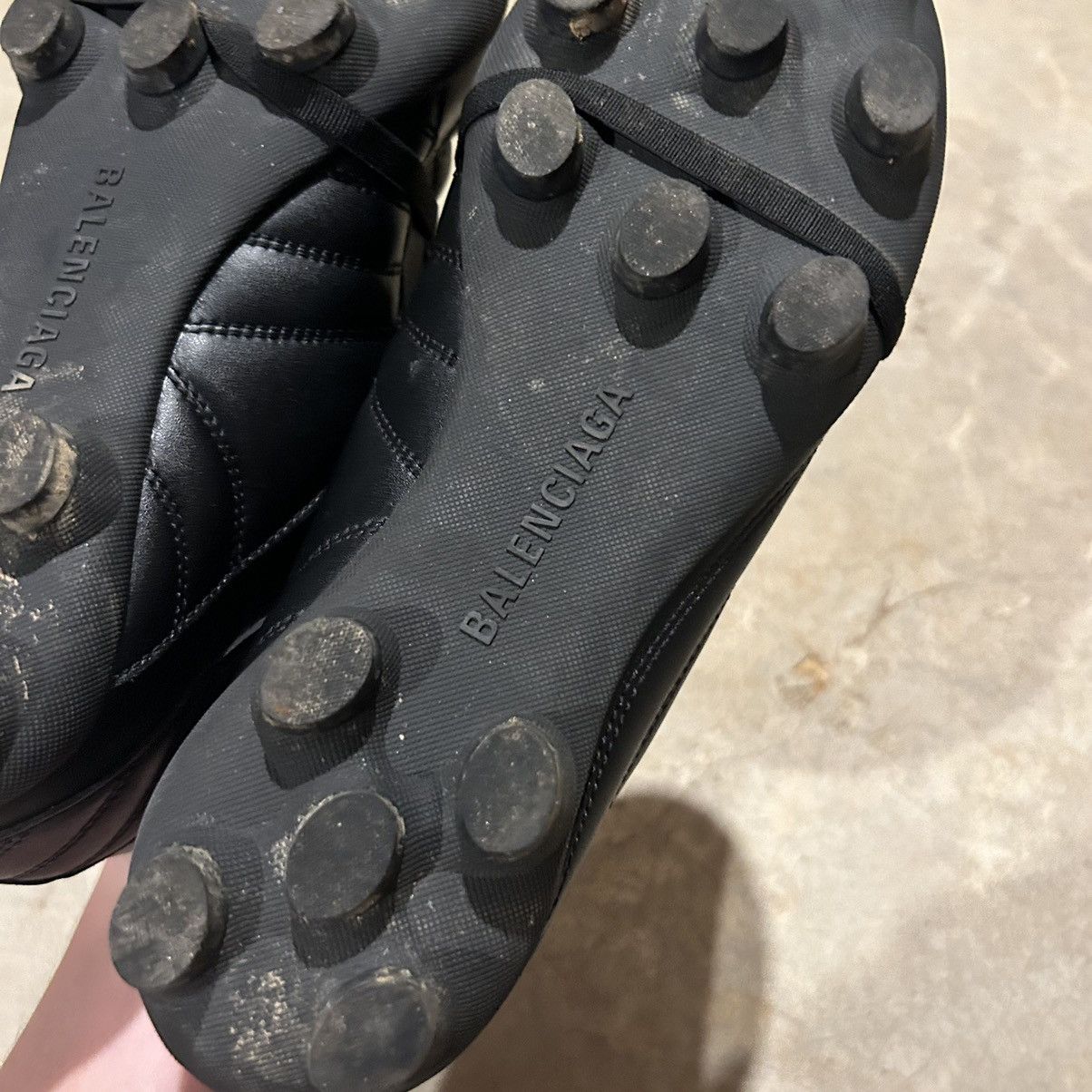 Balenciaga Balenciaga Soccer Sneaker Triple Black Cleat US 9 Size US 9 / EU 42 - 8 Thumbnail