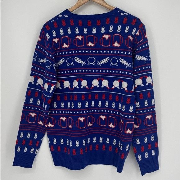 Pabst Blue Ribbon Pabst Blue Ribbon Holiday Ugly Christmas Sweater Mens Size S Size US S / EU 44-46 / 1 - 7 Thumbnail