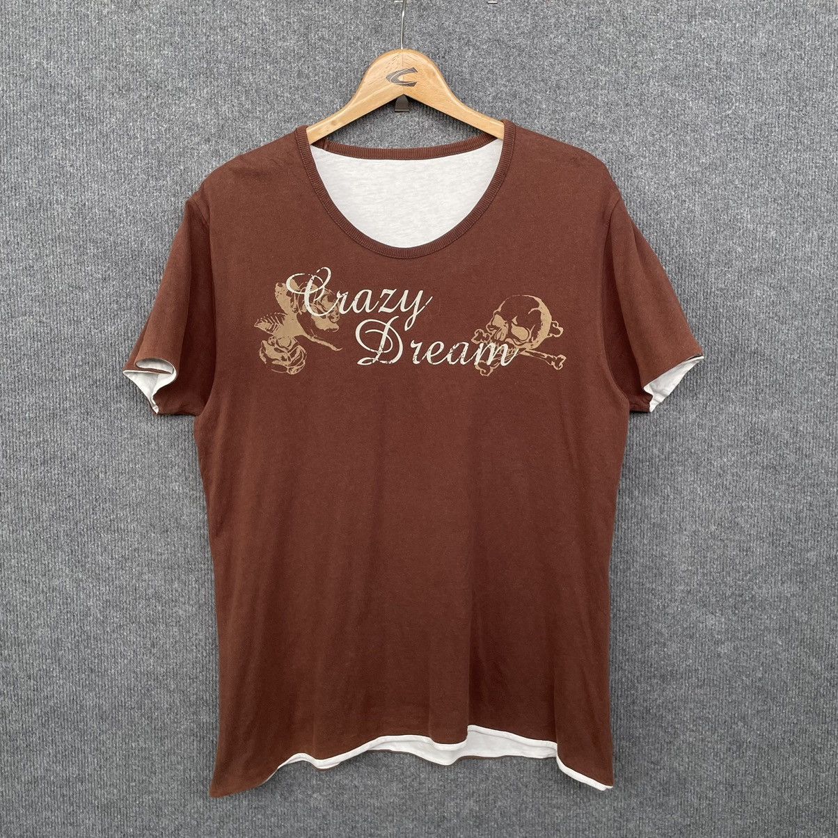 If Six Was Nine × Japanese Brand Crazy Dream Seditionaries Poem Skulls Hysterics Reversible T Size US L / EU 52-54 / 3 - 6 Thumbnail