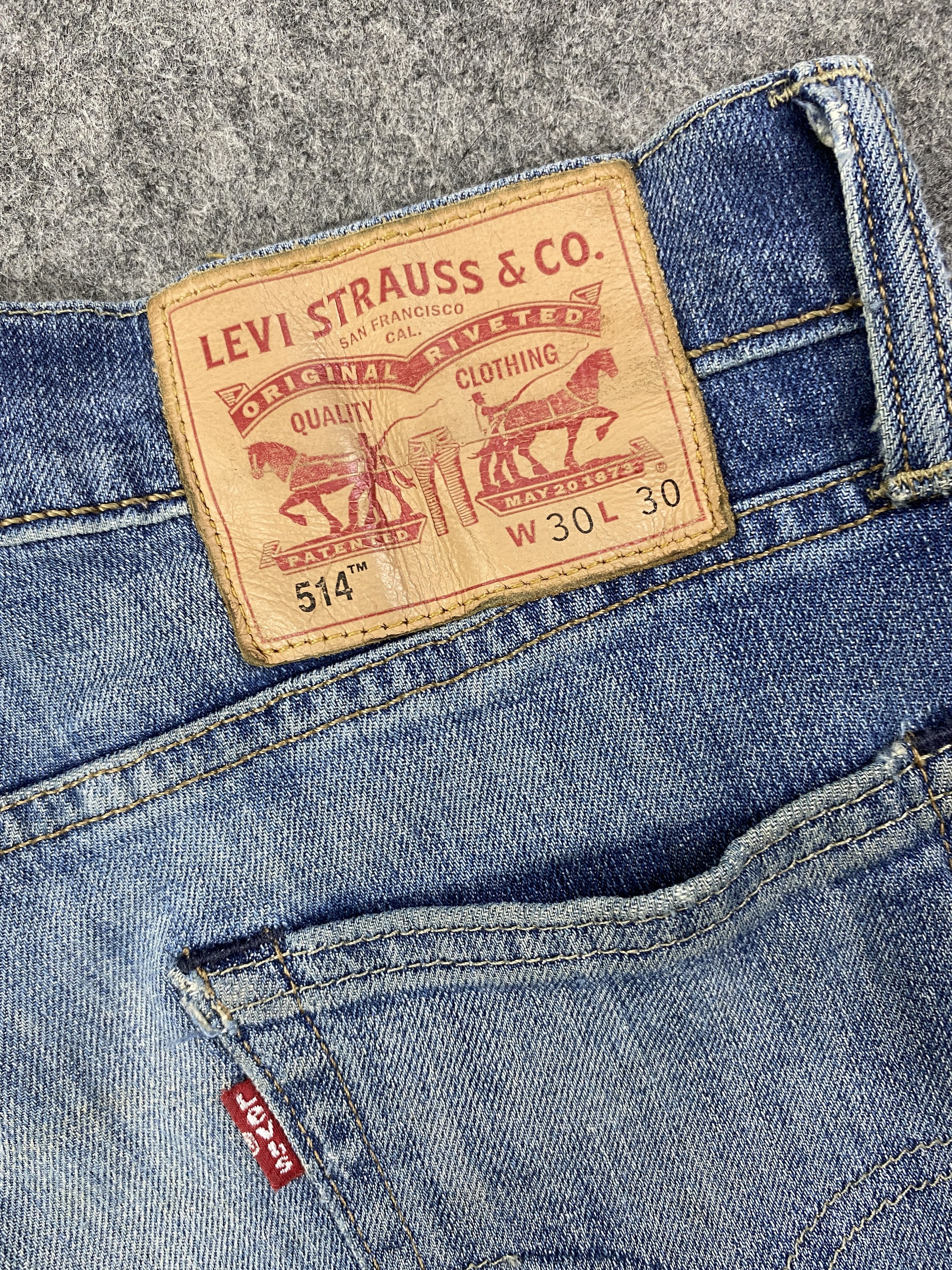 Levi's Distressed Blue Vintage Levi's 514 32x30.5 Denim -JN2006 Size US 32 / EU 48 - 11 Thumbnail