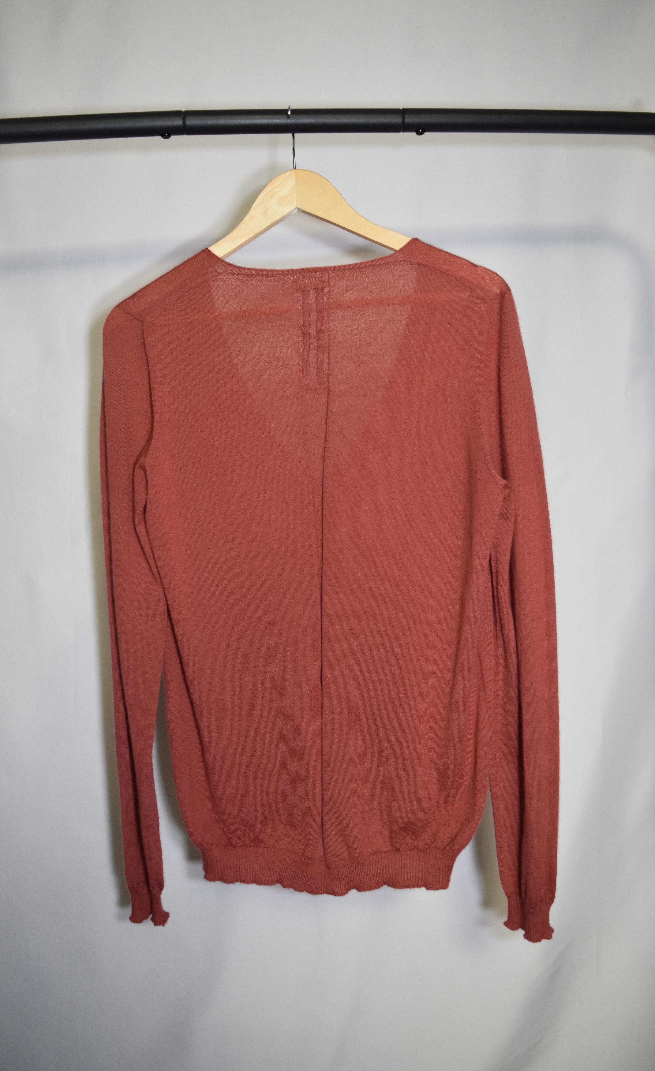 Rick Owens Rick Owens Gethsemane Sweater Deep V Size US L / EU 52-54 / 3 - 2 Thumbnail