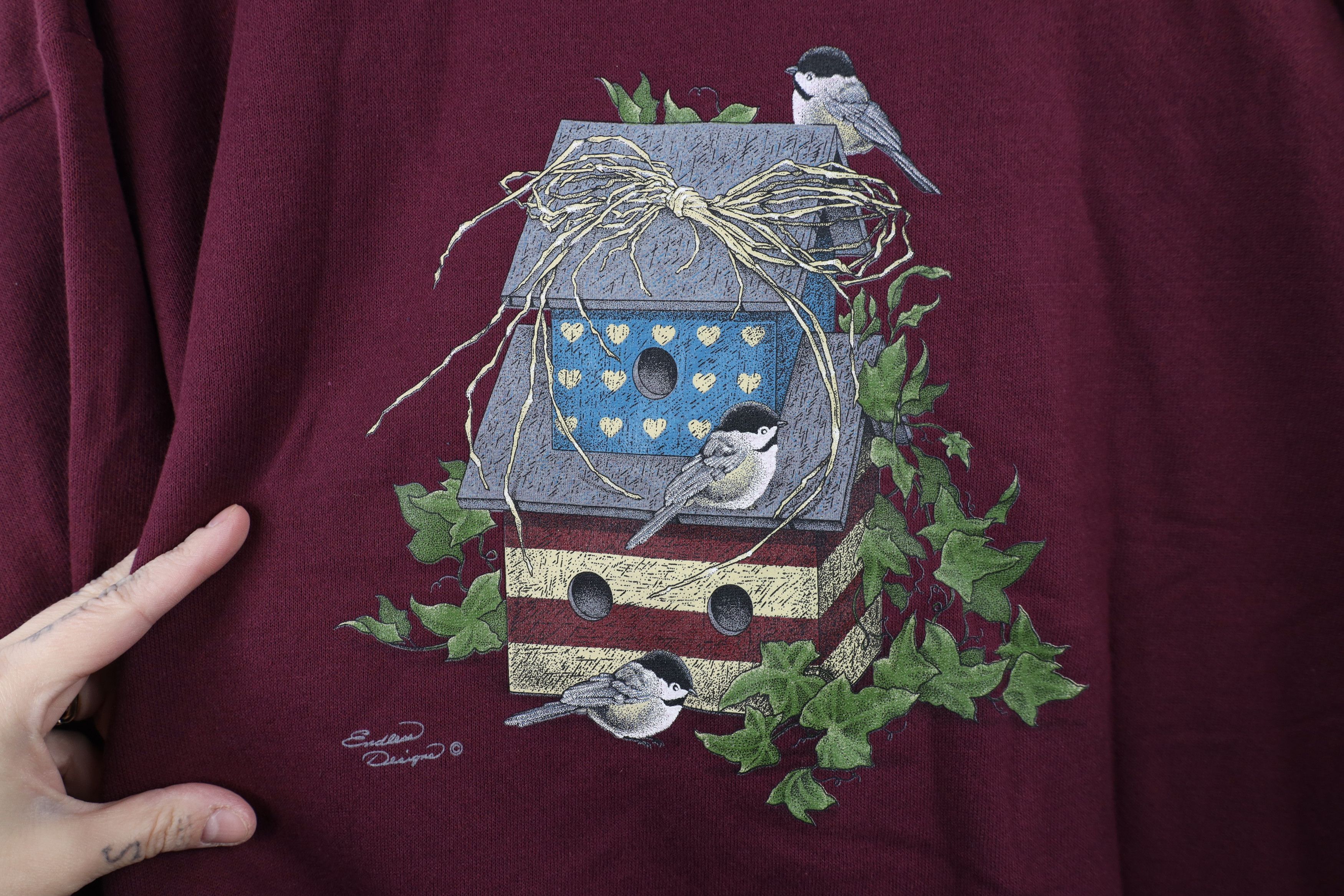 Vintage Deadstock Vintage 90s Streetwear Birdhouse Sweatshirt USA Size L / US 10 / IT 46 - 5 Thumbnail