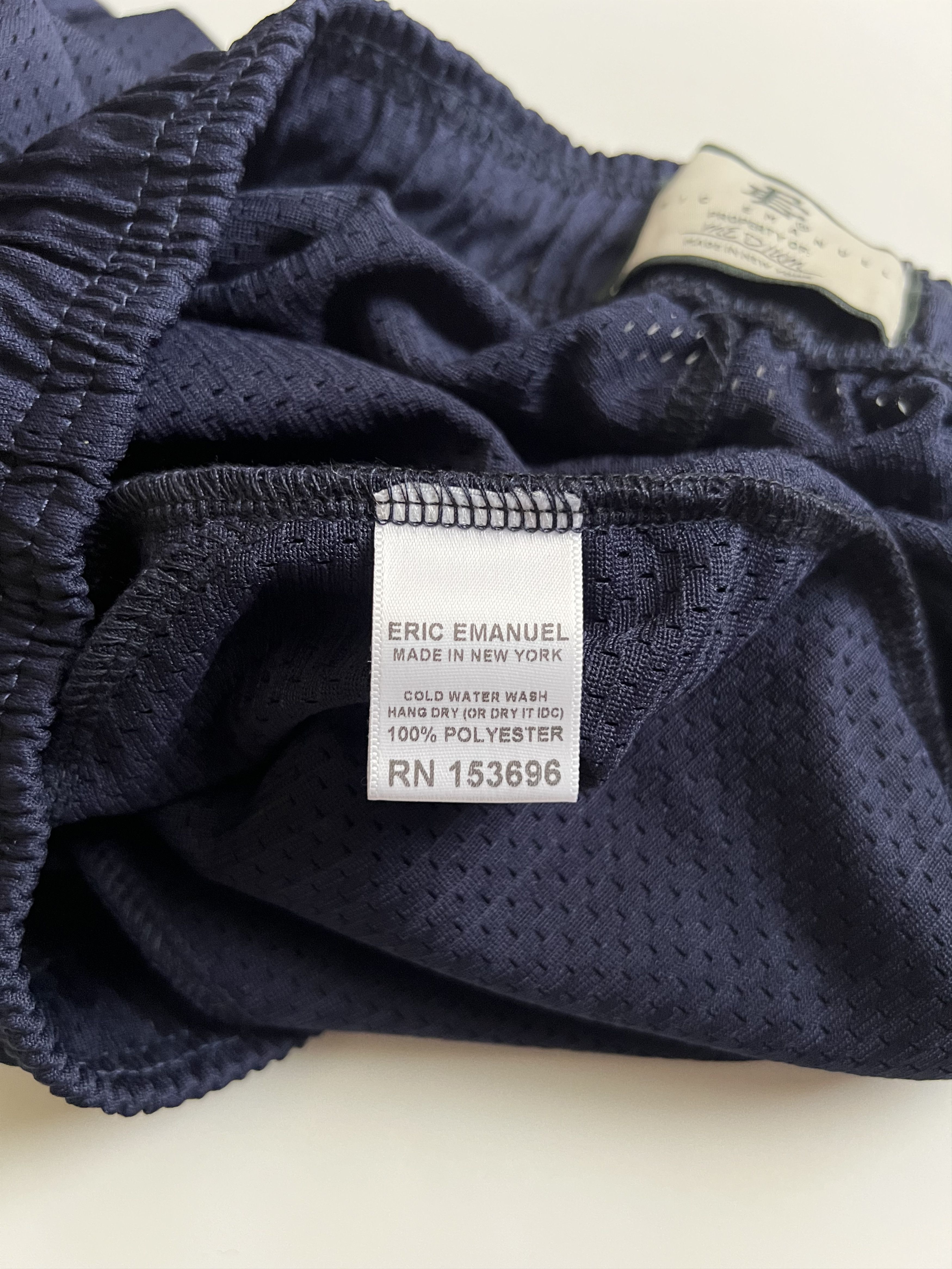 Eric Emanuel Size M - Authentic Eric Emanuel Basic Short Navy Bolt / Gold Size US 30 / EU 46 - 8 Thumbnail