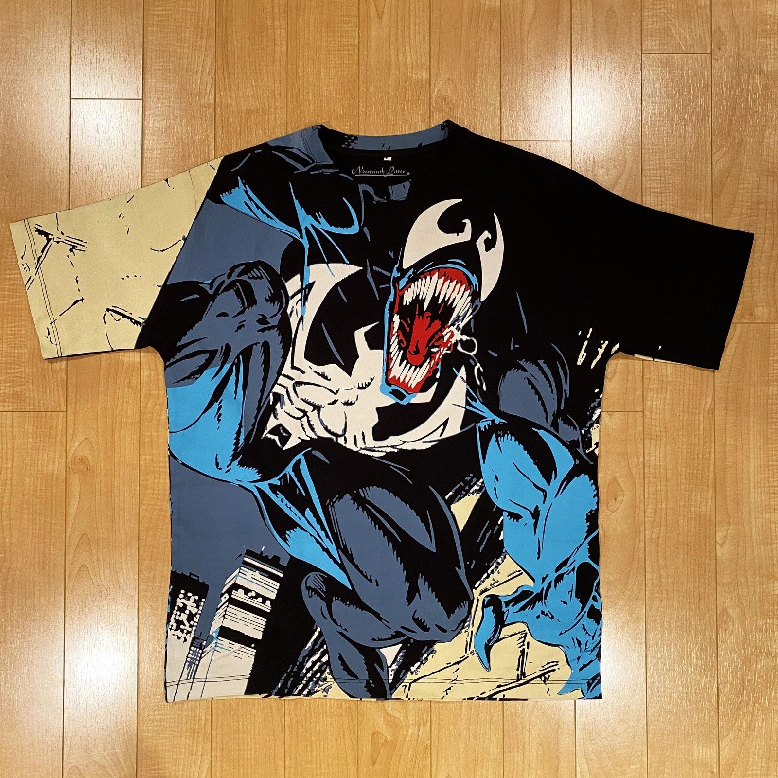 ☆ KITH x Marvel ‘Lethal Protector’ tee コラボTシャツ ☆ Kith x Marvel Lethal Protector Vintage Tee Black Men's