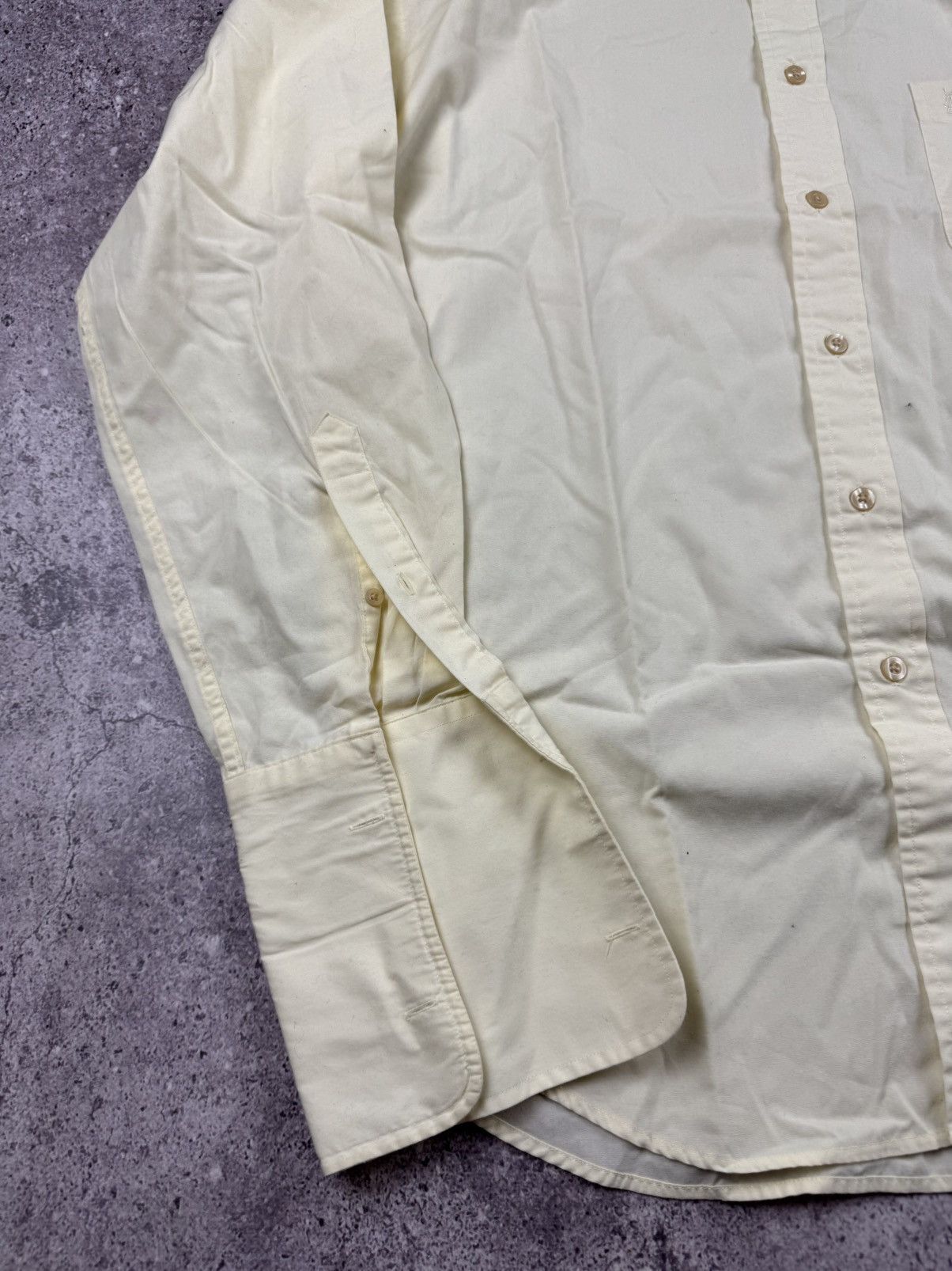 Yves Saint Laurent Vintage Yves Saint Lauren YSL logo pocket shirt 90’s rare Size US L / EU 52-54 / 3 - 5 Thumbnail
