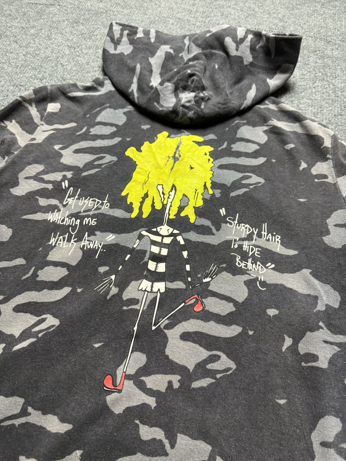 image of Chrome Hearts - Matty Boy Camo Hoodie, Men's (Size Small)