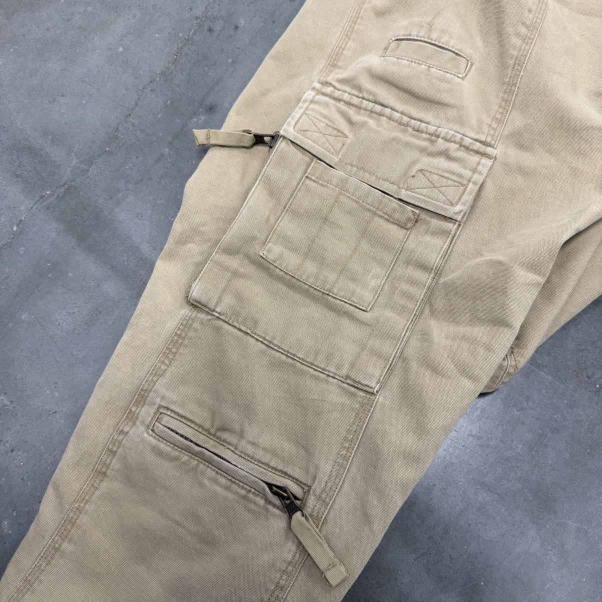Old Navy × Vintage Vintage Y2K Old Navy JNCO Baggy Cargo Tech Loose Skater Pant Size US 36 / EU 52 - 10 Thumbnail