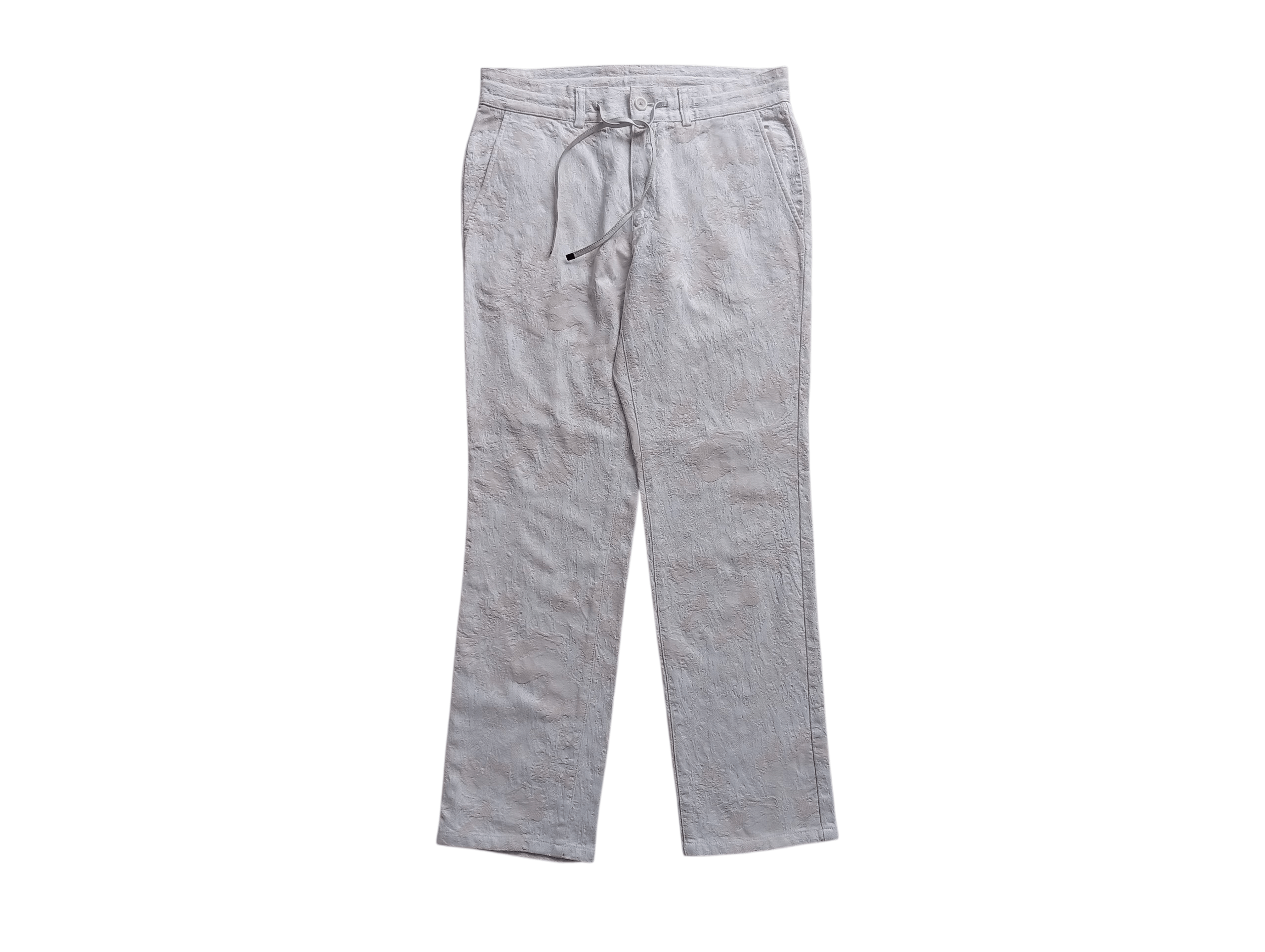 Japanese Brand Epoca Uomo jacquard lace up pants Size US 32 / EU 48 - 1 Thumbnail