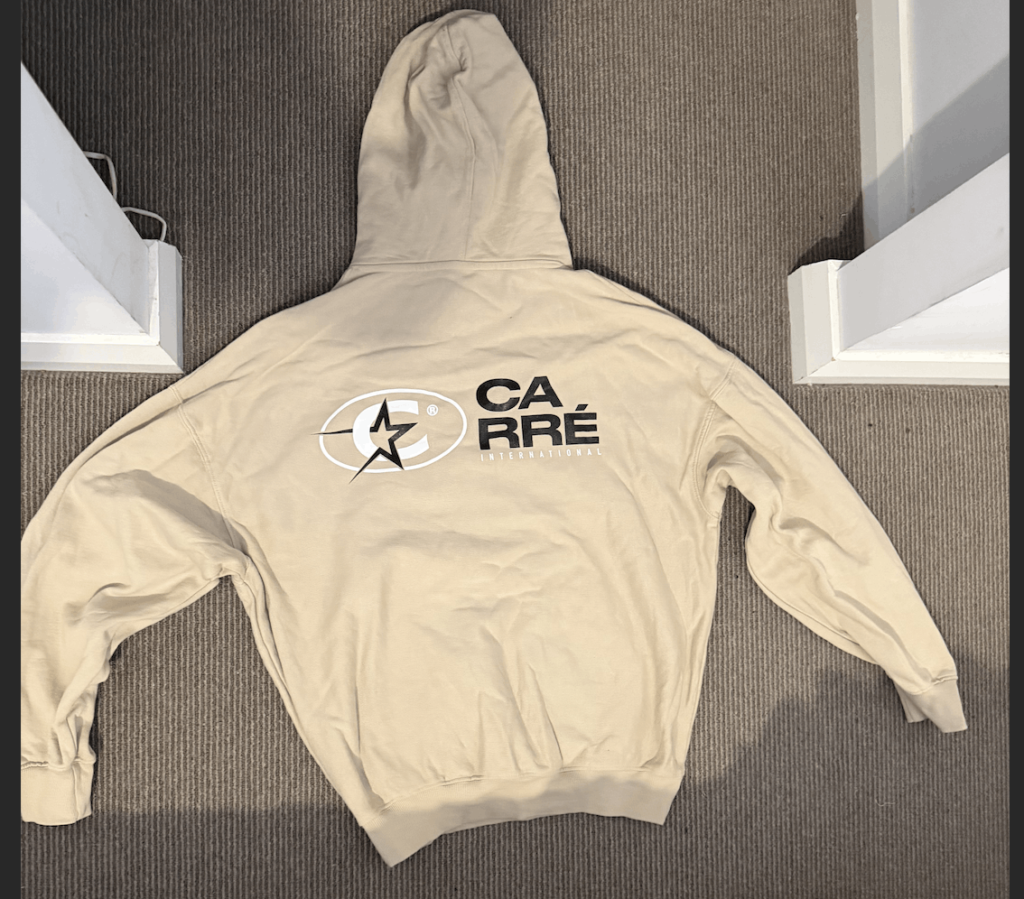 Carre Carre Cream Logo Hoodie Size US XS / EU 42 / 0 - 2 Thumbnail