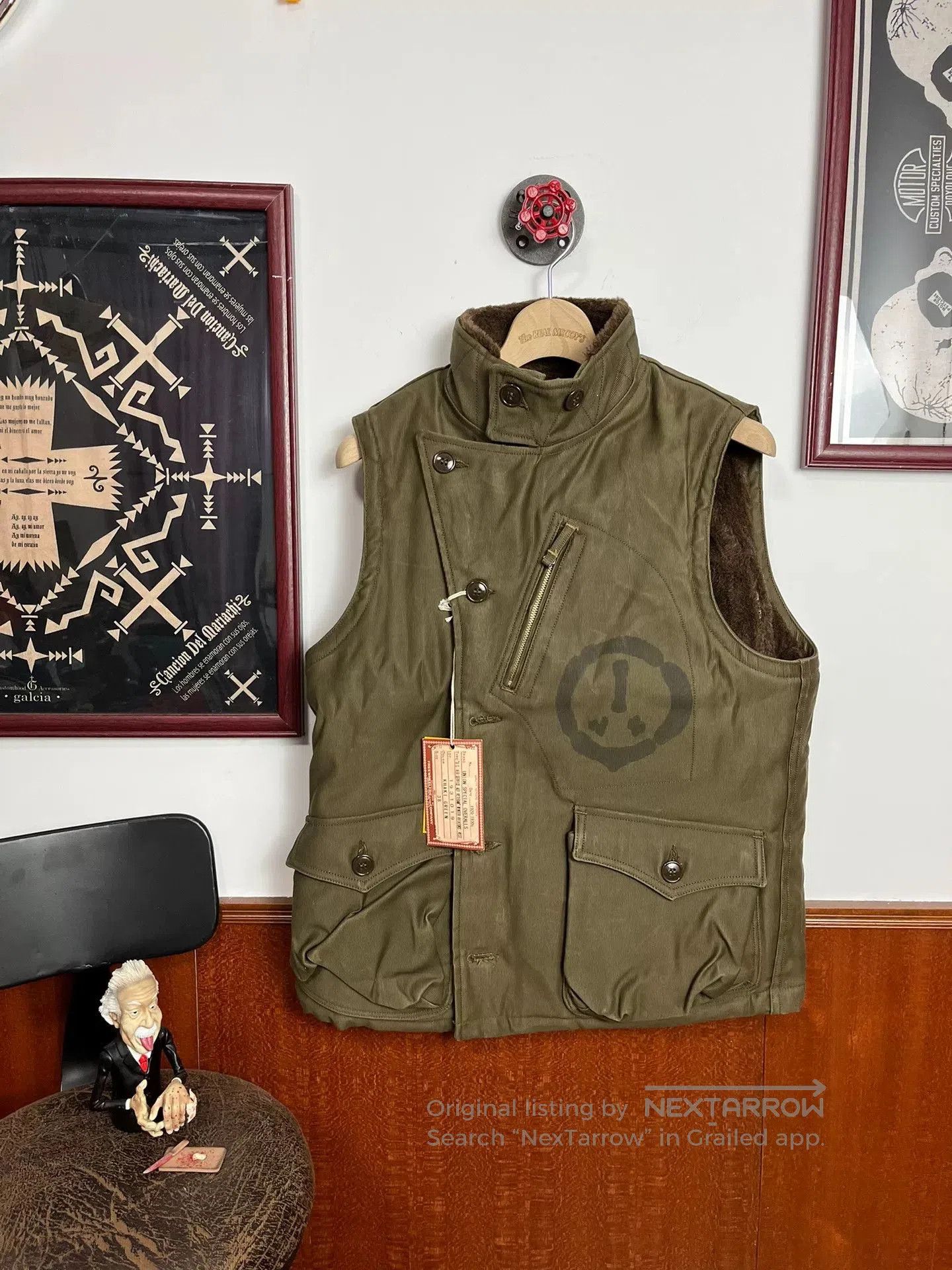 Freewheelers Freewheelers Avatar Vest in Jungle Green. Size US M / EU 48-50 / 2 - 1 Thumbnail