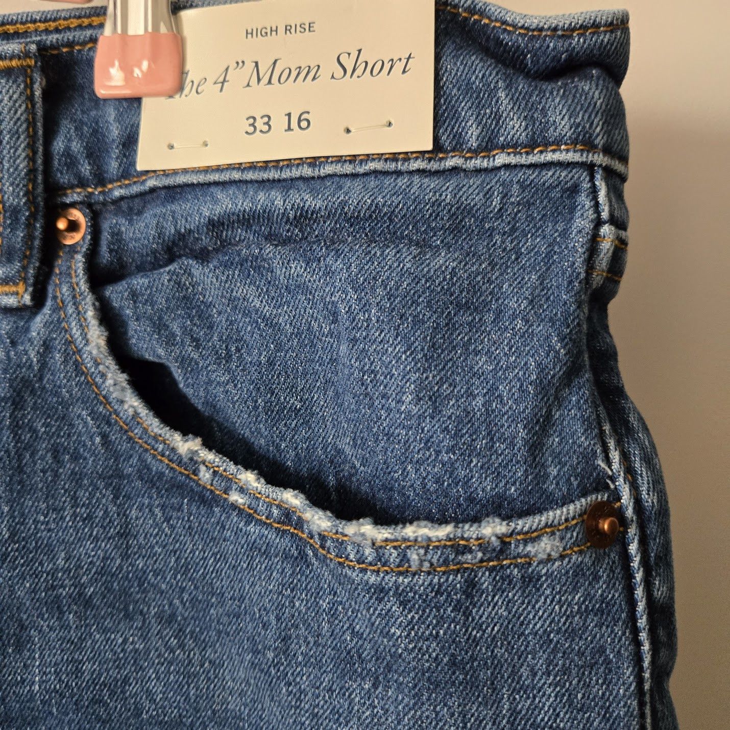Abercrombie & Fitch Abercrombie 4" Mom Short Size 38" / US 16 / IT 52 - 3 Thumbnail
