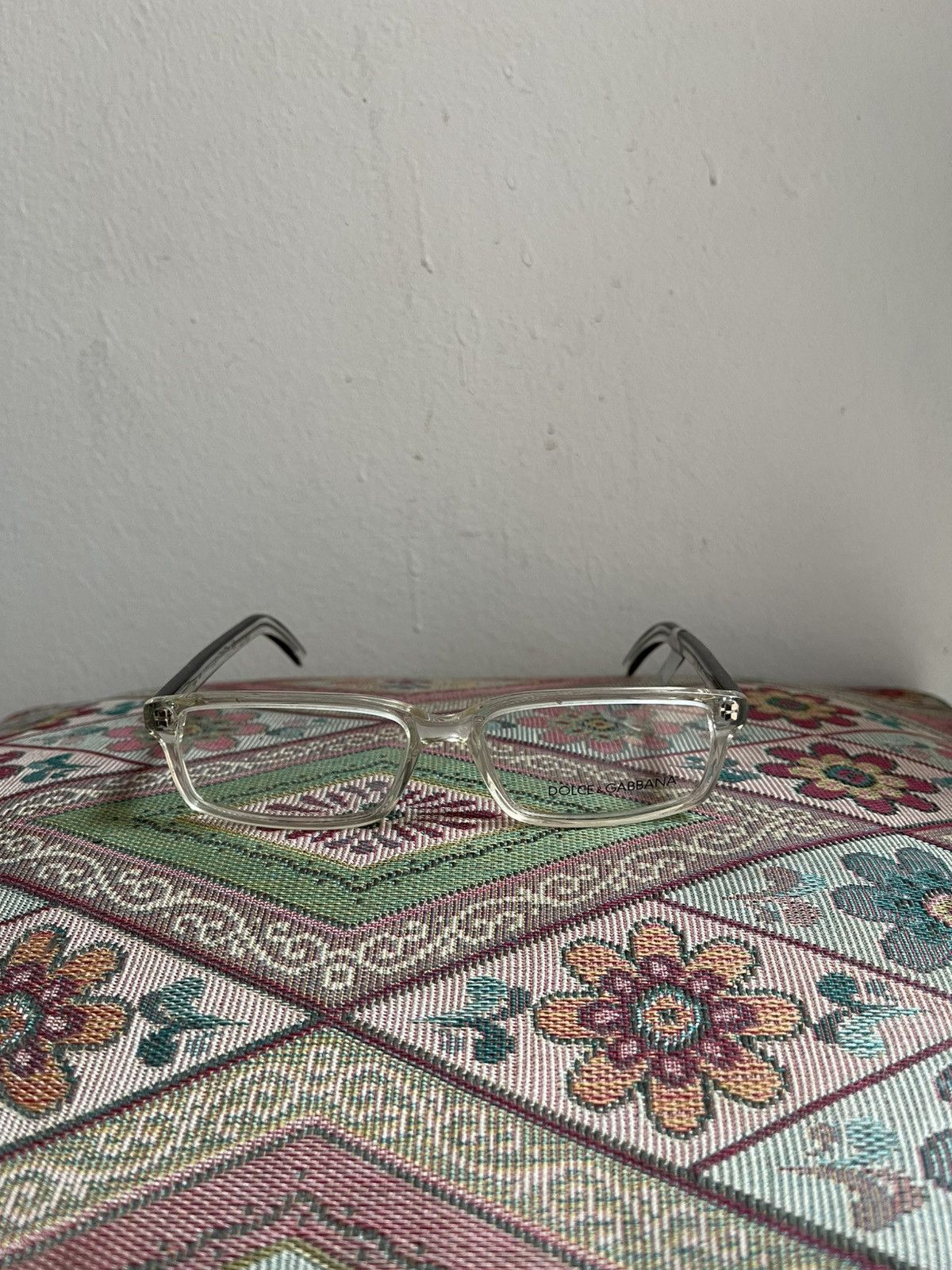 Dolce & Gabbana Dolce Gabbana Transparent Bayonetta Glasses Size ONE SIZE - 1 Thumbnail