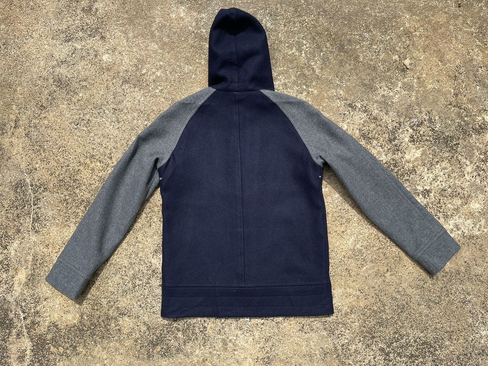 ABAHOUSE ABAHOUSE Sample Wool Hooded Jacket Size 3 (M-L) Size US M / EU 48-50 / 2 - 8 Thumbnail