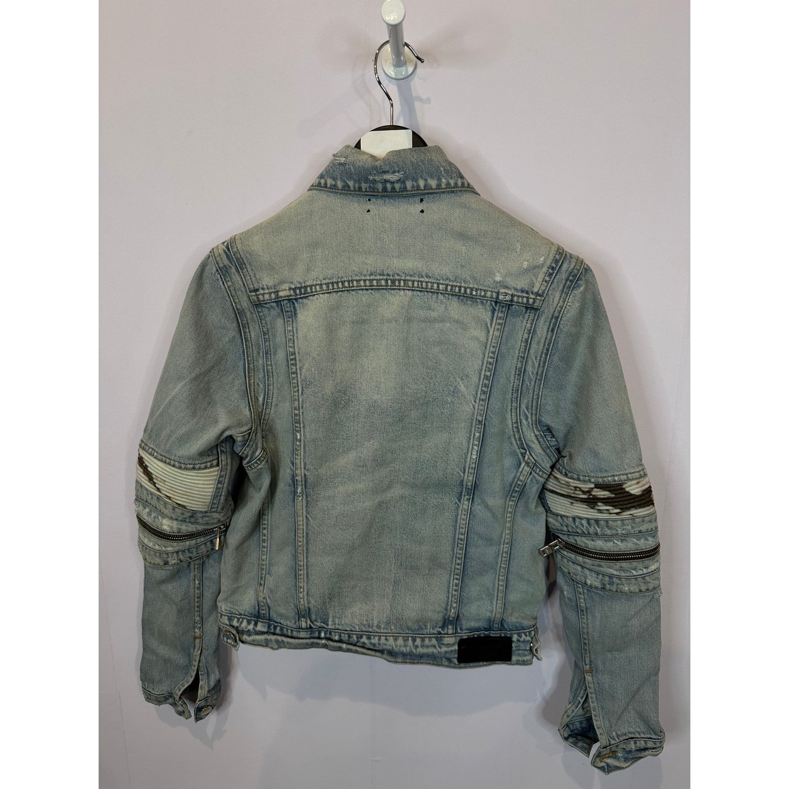 Amiri Amiri MX2 Jean Jacket Marble Used Small Size US S / EU 44-46 / 1 - 6 Thumbnail